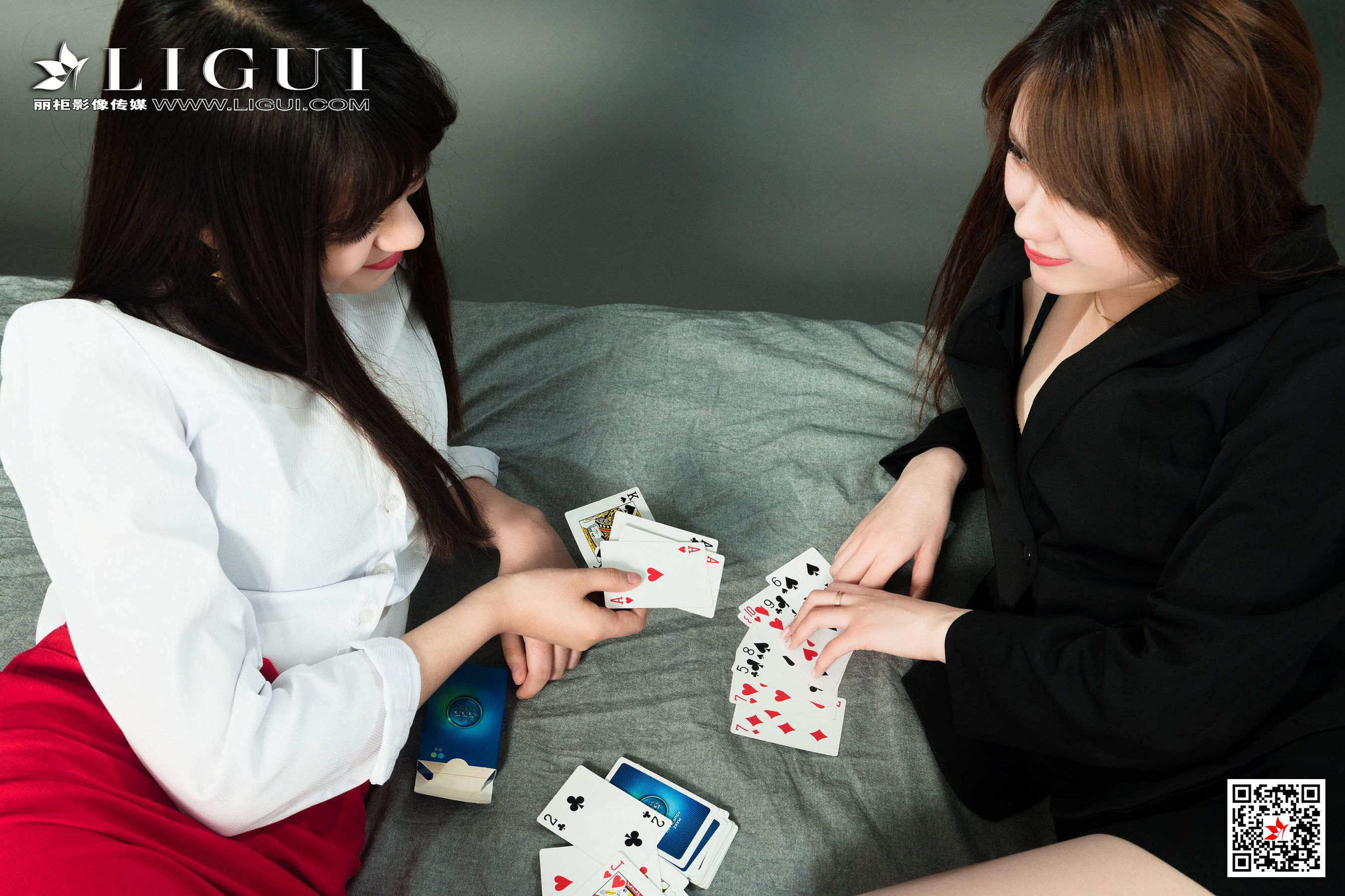 [丽柜Ligui] 网络丽人 Model 安娜&天天