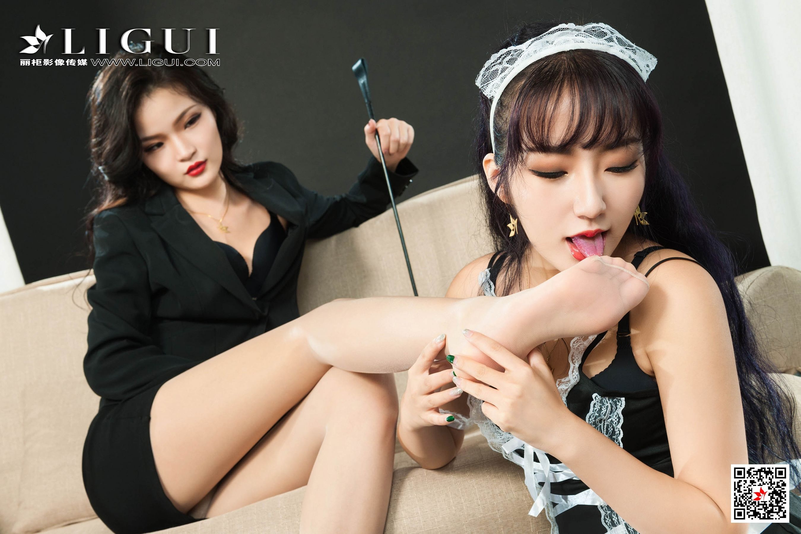 [丽柜Ligui] 网络丽人 Model 苏黎&汐汐