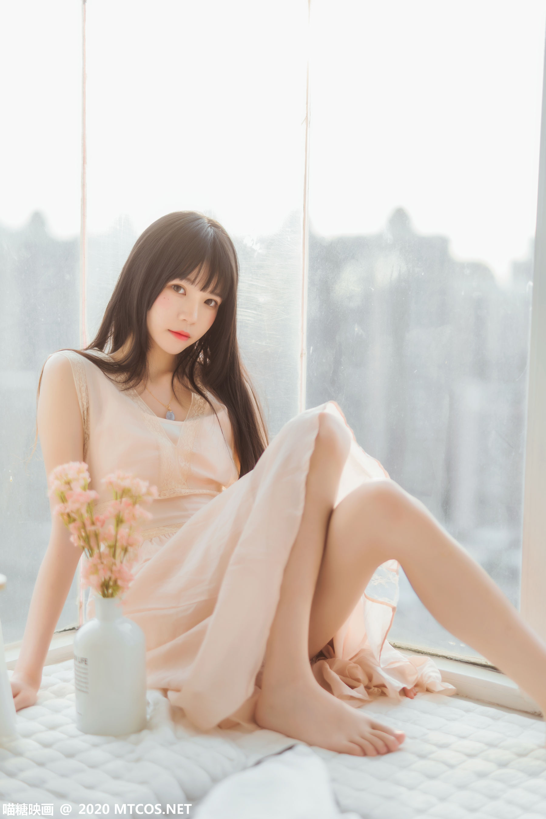 [喵糖映画] VOL.226 桜桃喵 窗边女孩