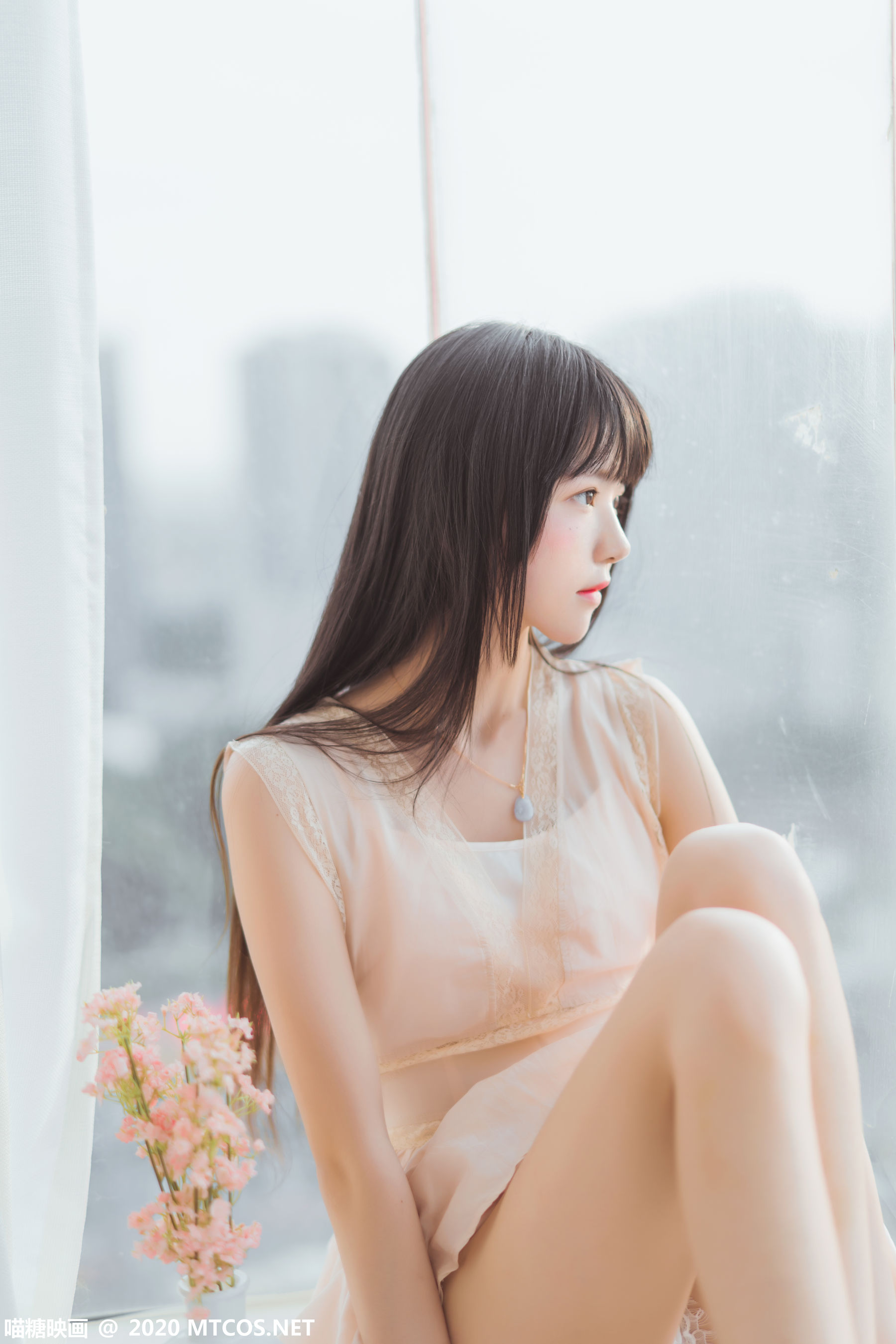 [喵糖映画] VOL.226 桜桃喵 窗边女孩