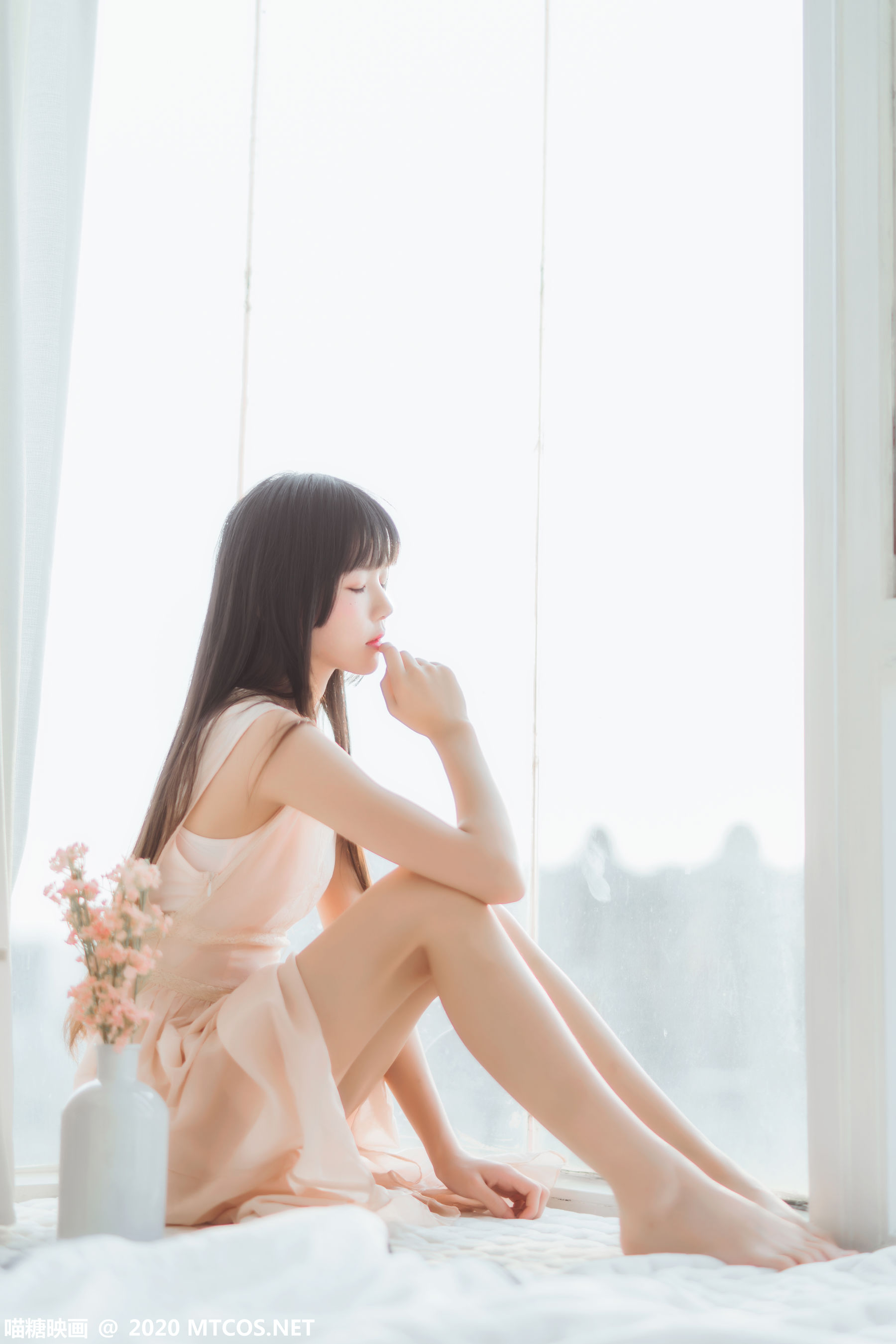 [喵糖映画] VOL.226 桜桃喵 窗边女孩