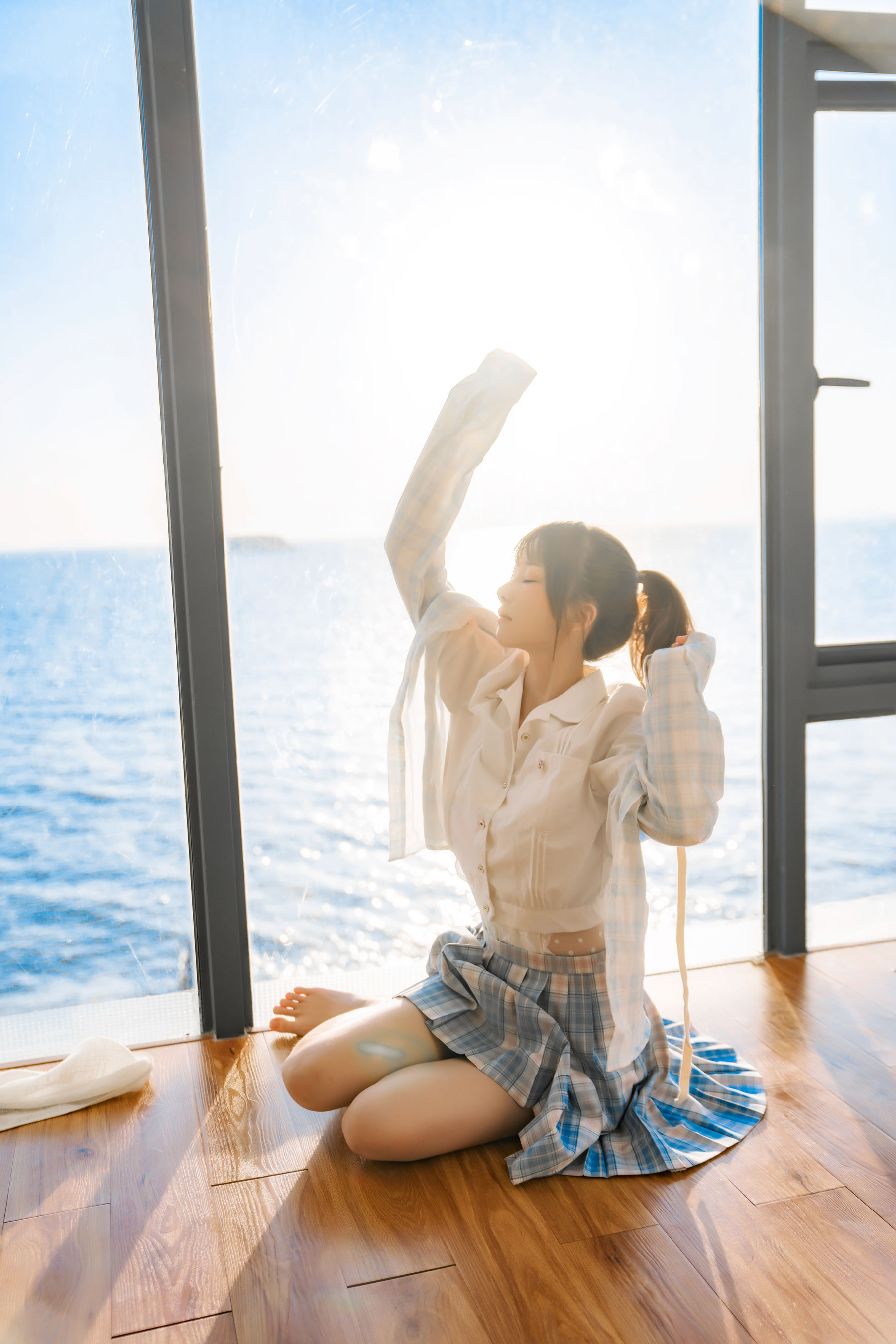 [喵糖映画] VOL.241 桜桃喵 窗边的海