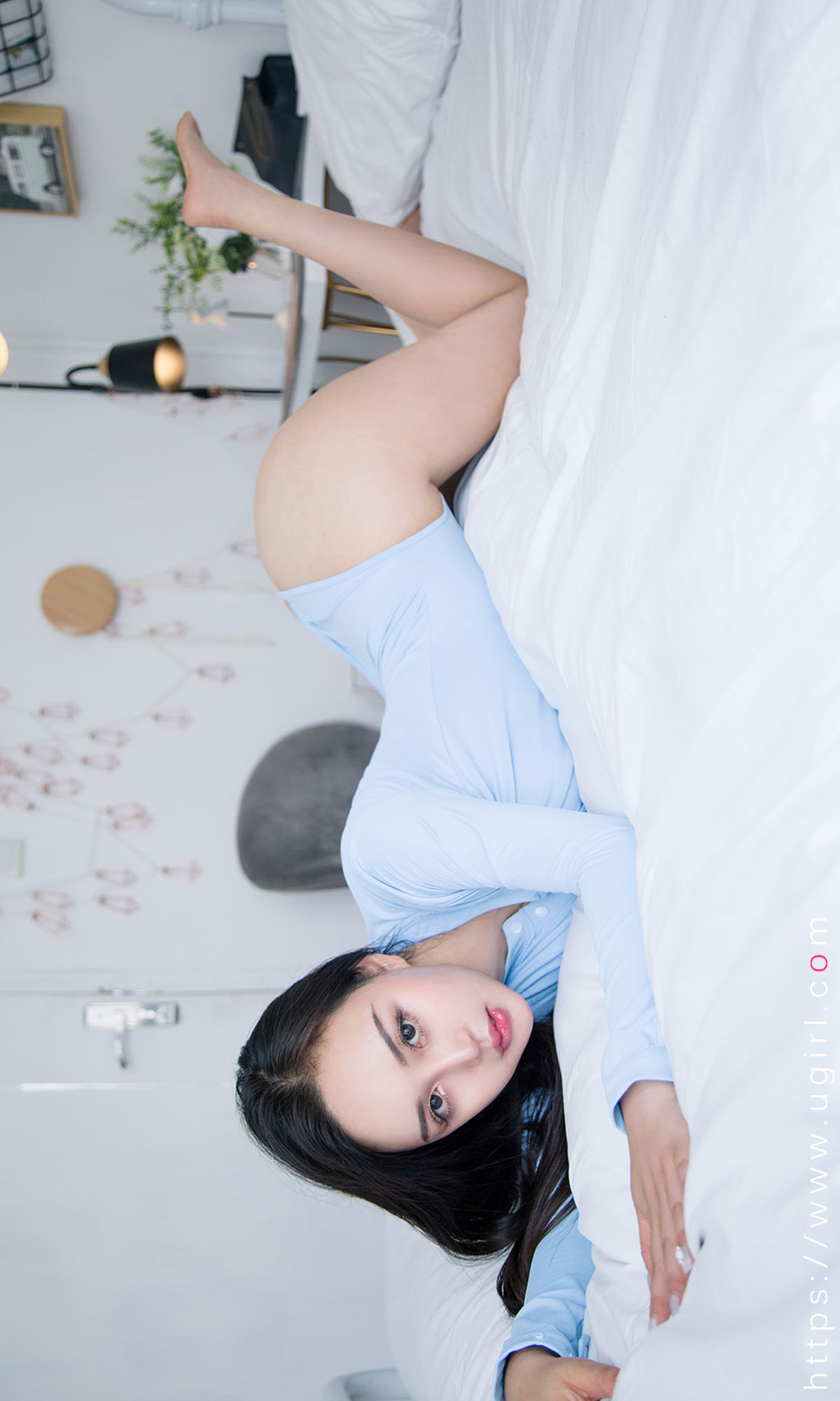 [爱尤物Ugirls] No.1917 杨筱敏 淡蓝色的妳