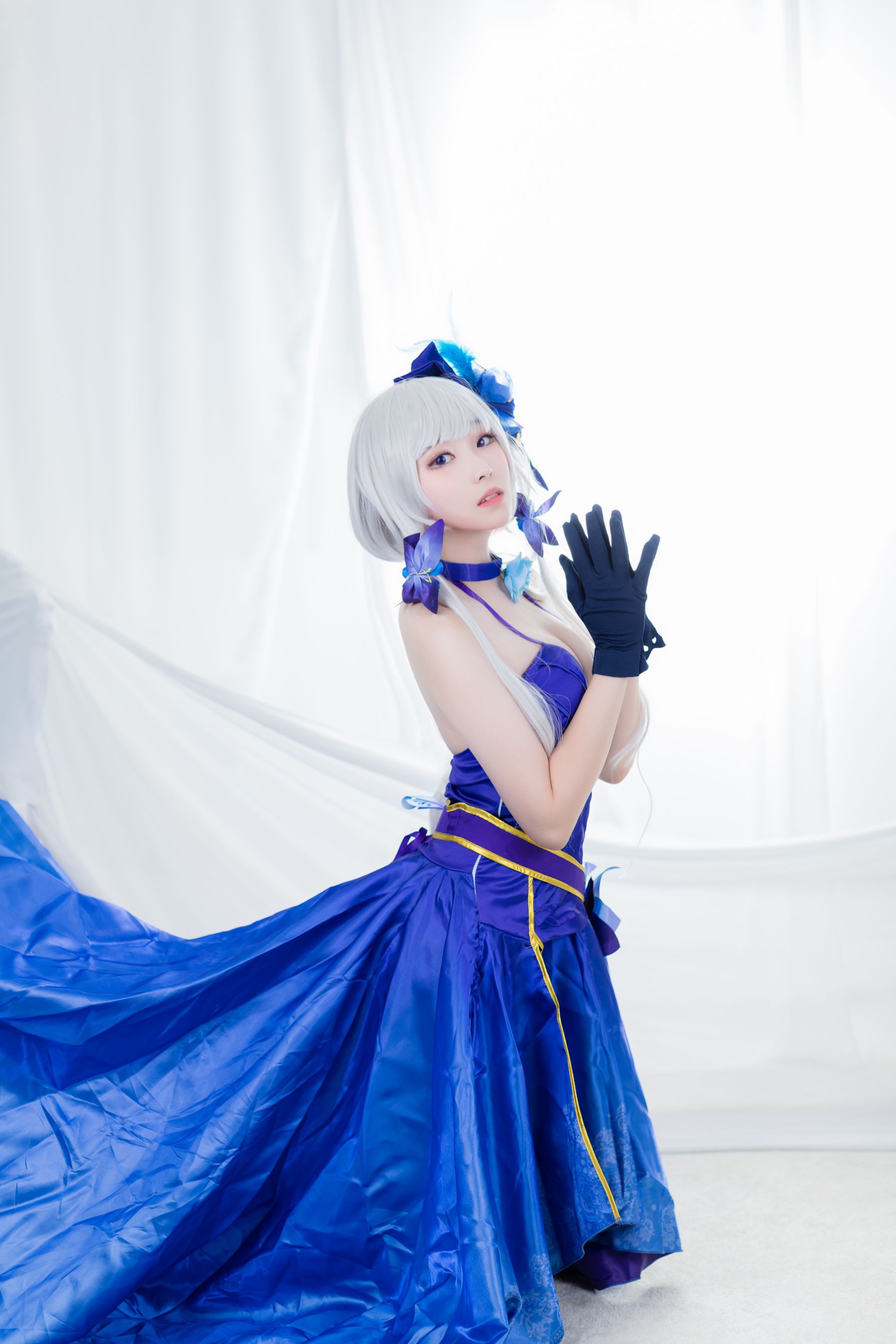 [ARTGRAVIA] 韩国妹子 BamBi写真 - Azur Lane - Illustrious (Never-Ending Tea Party ver.)