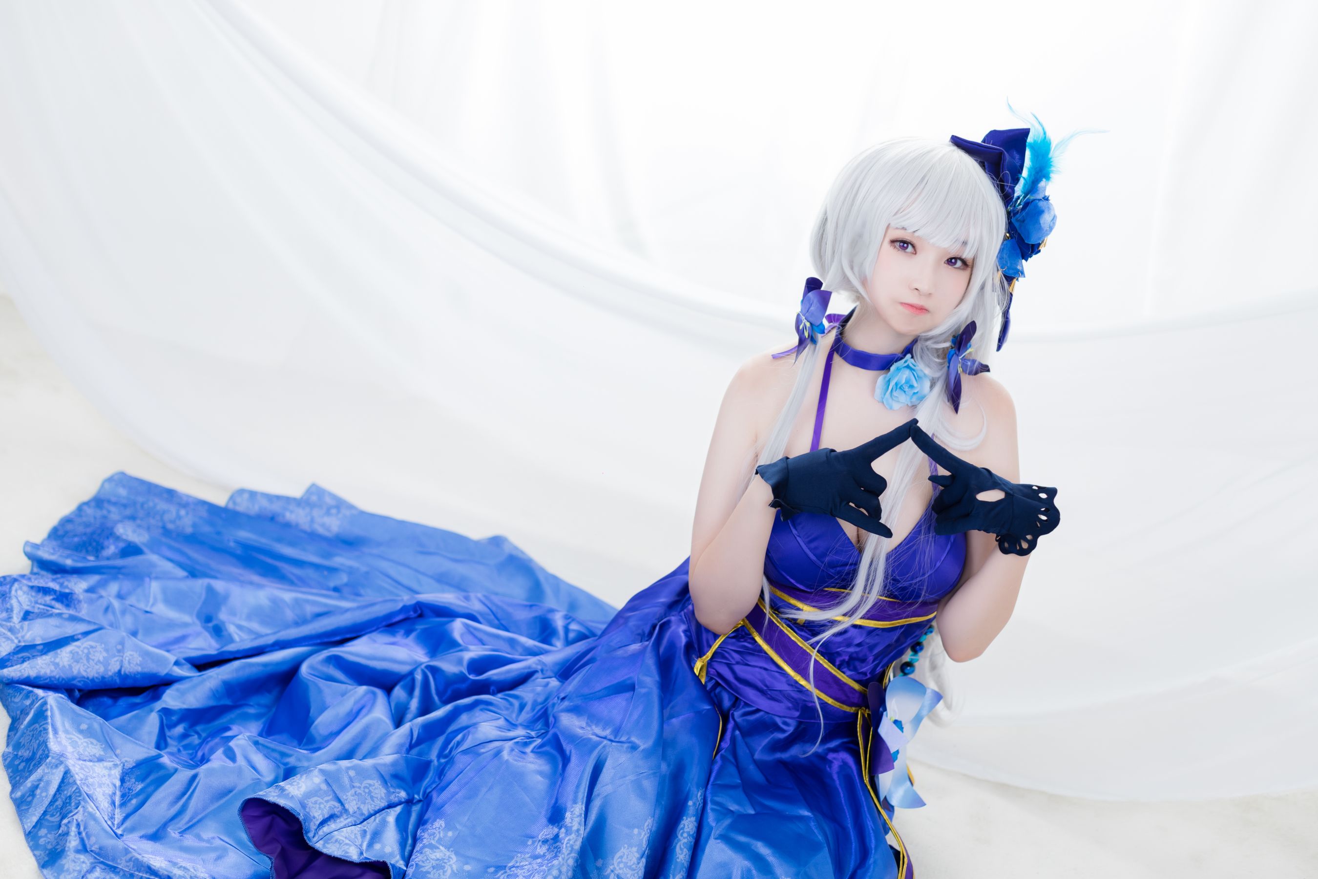 [ARTGRAVIA] 韩国妹子 BamBi写真 - Azur Lane - Illustrious (Never-Ending Tea Party ver.)
