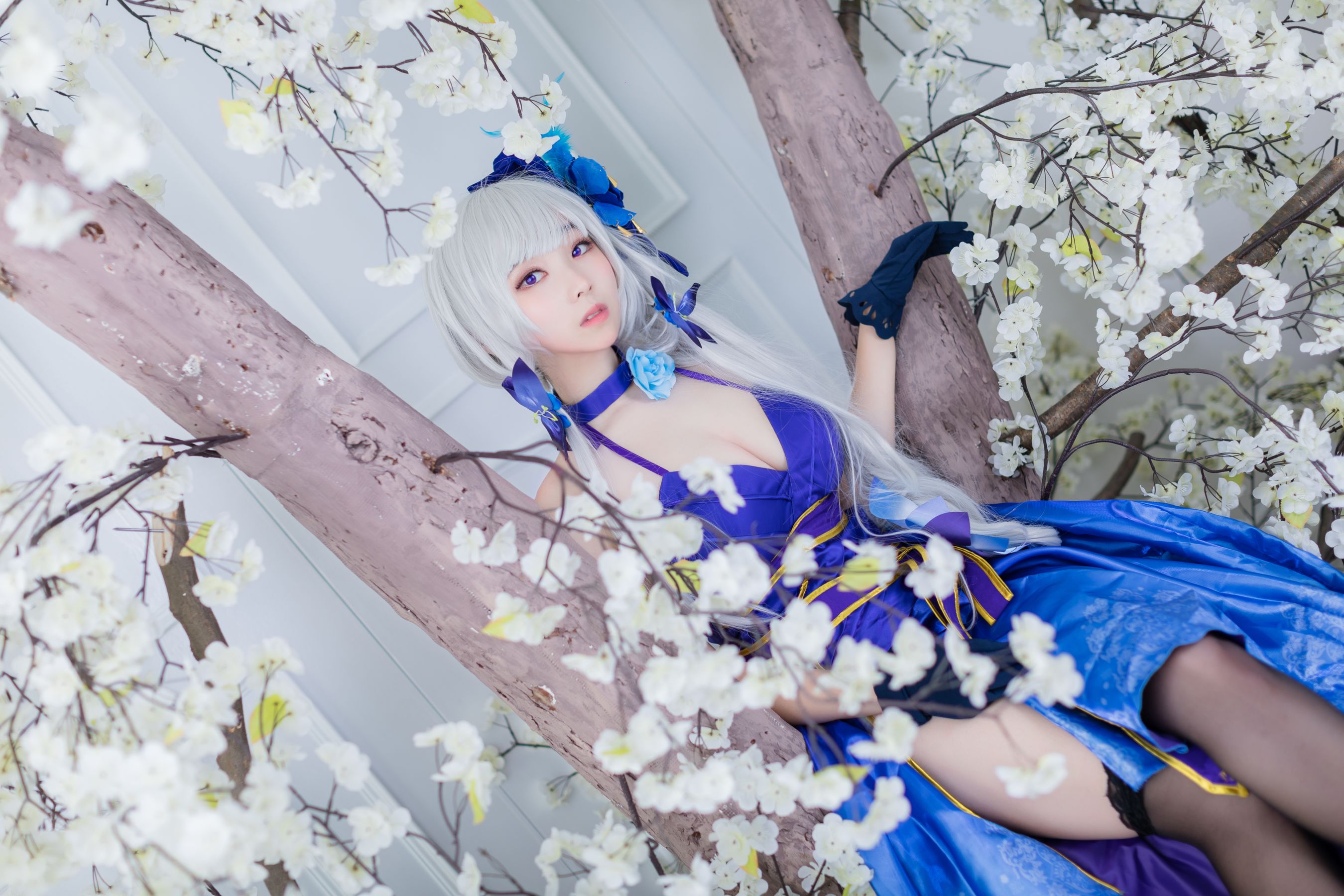 [ARTGRAVIA] 韩国妹子 BamBi写真 - Azur Lane - Illustrious (Never-Ending Tea Party ver.)