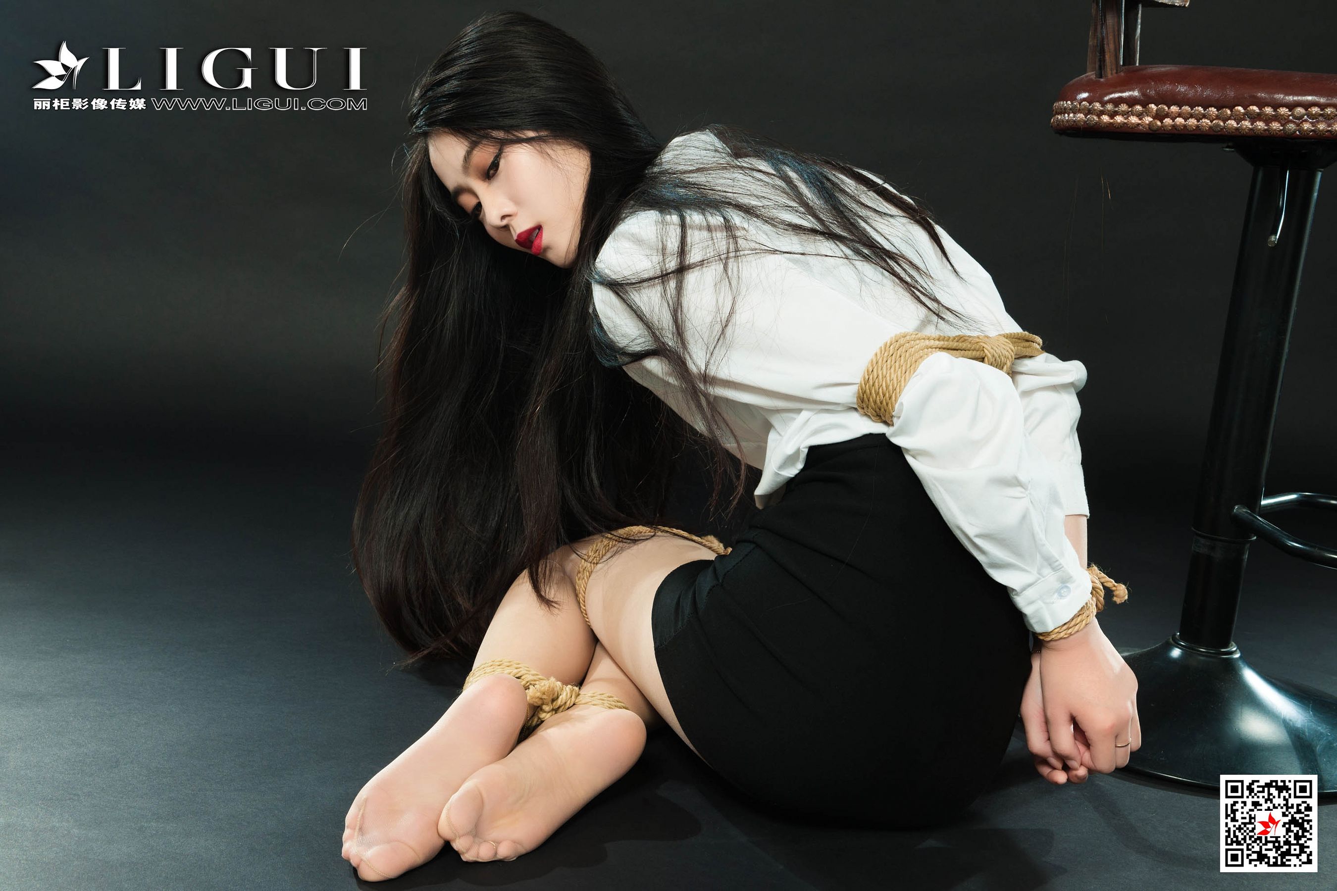 [丽柜美束Ligui] 网络丽人 Model 白雪