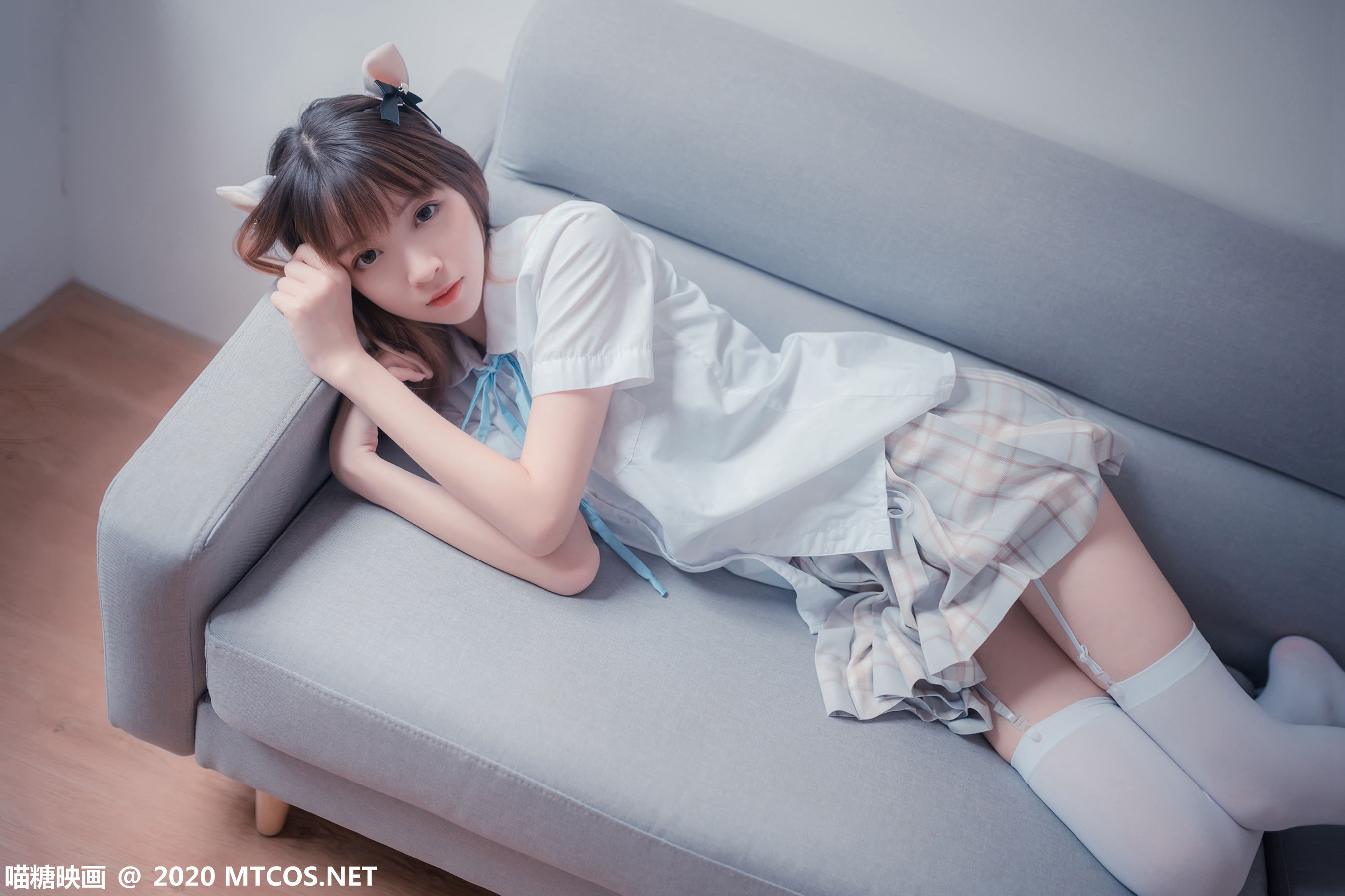 [喵糖映画] JKL.019 祖木子 猫耳JK制服