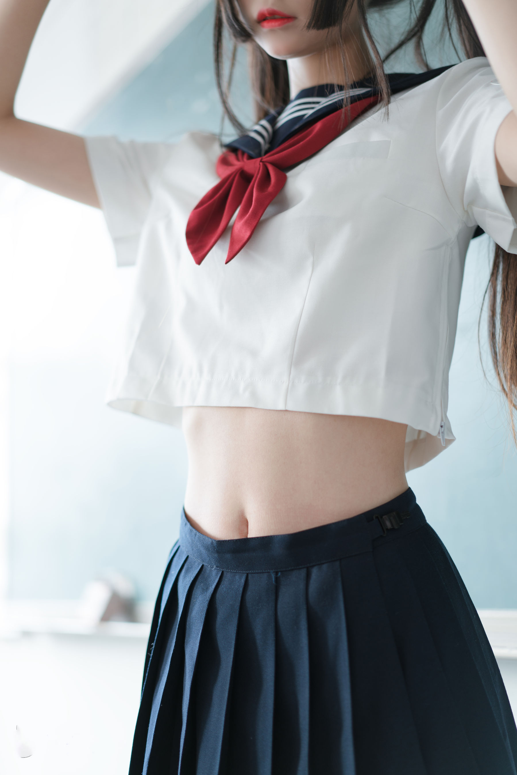 [喵糖映画] JKL.022 五更百鬼 教室JK制服