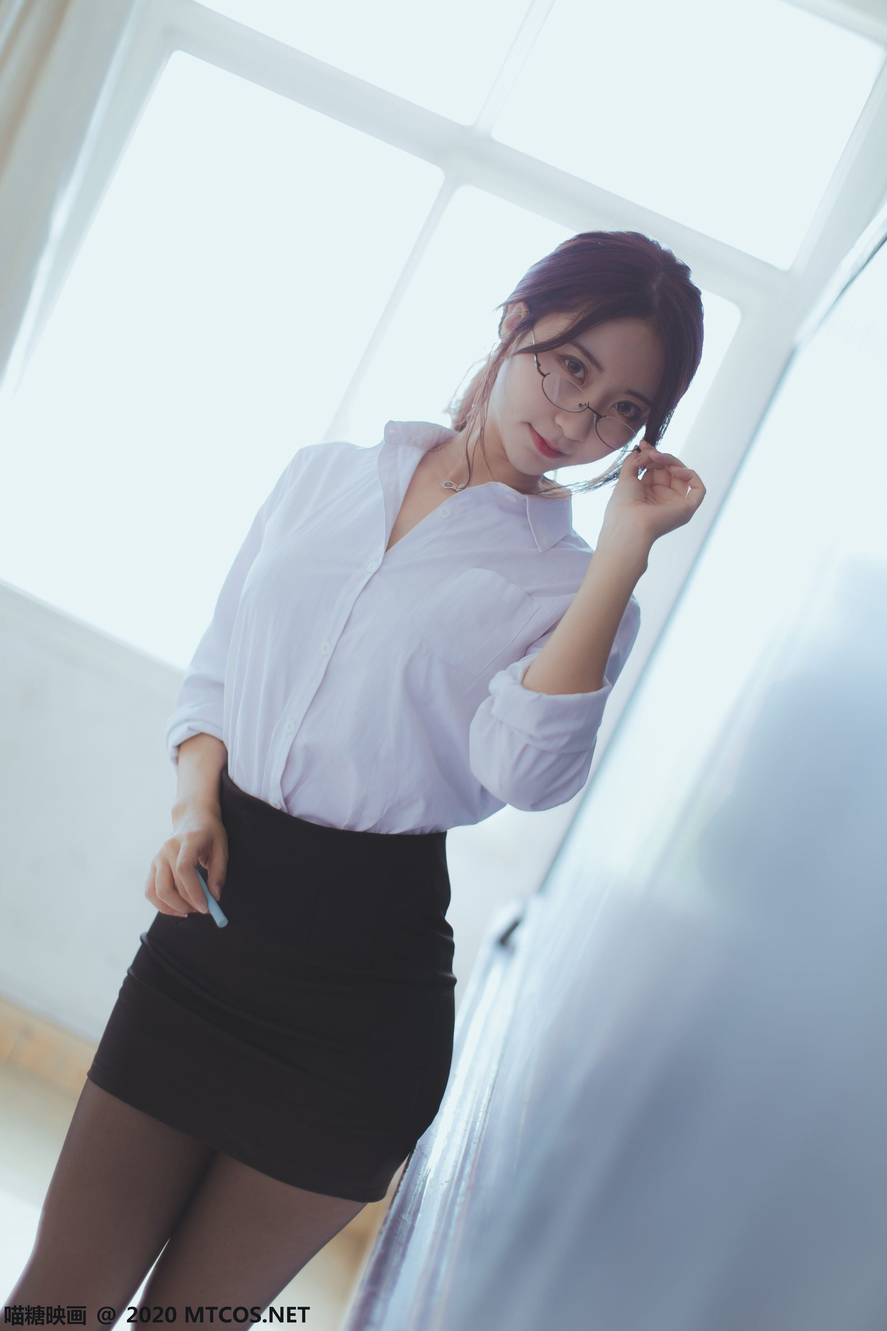 [喵糖映画] VOL.282 黑川 OL制服