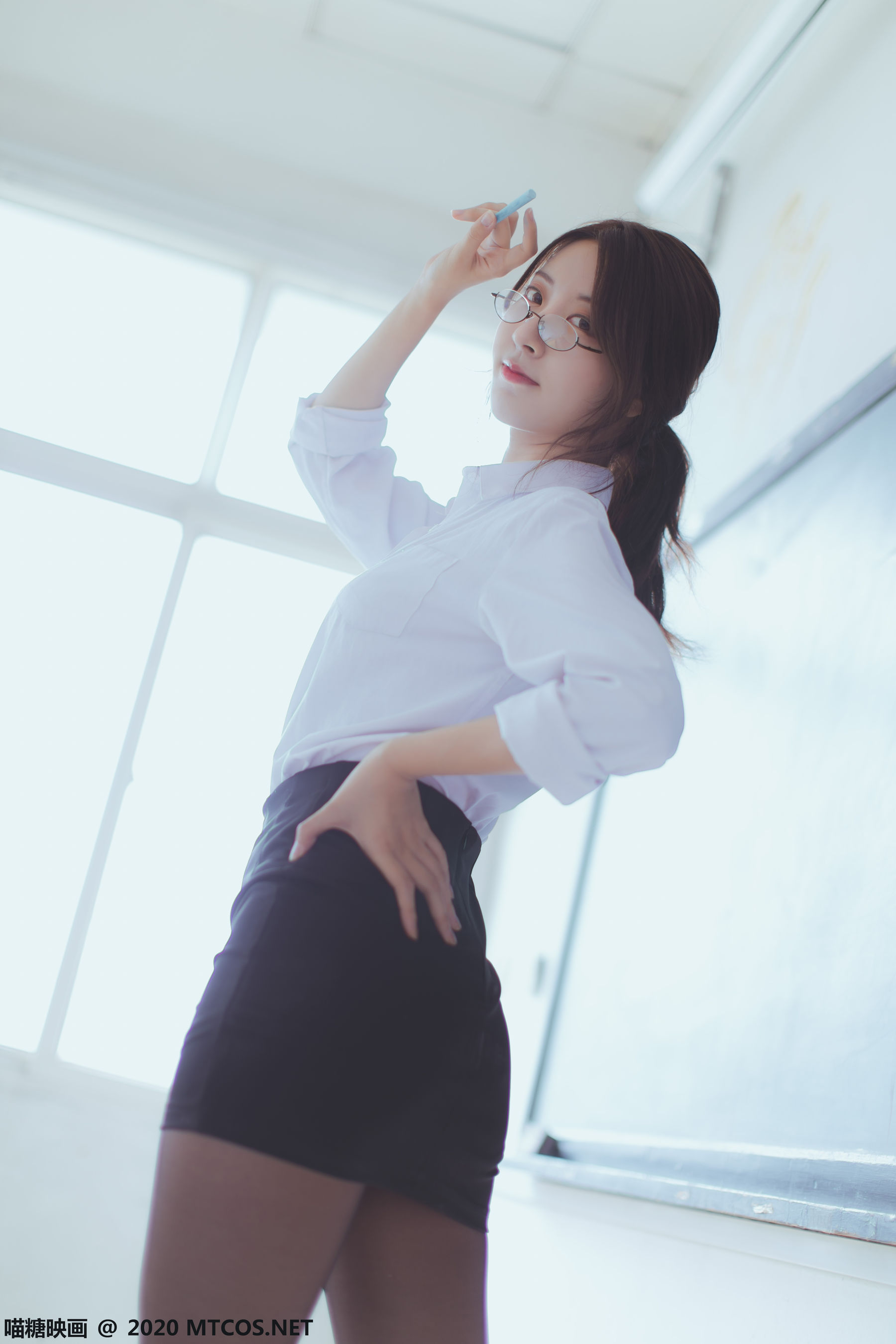 [喵糖映画] VOL.282 黑川 OL制服