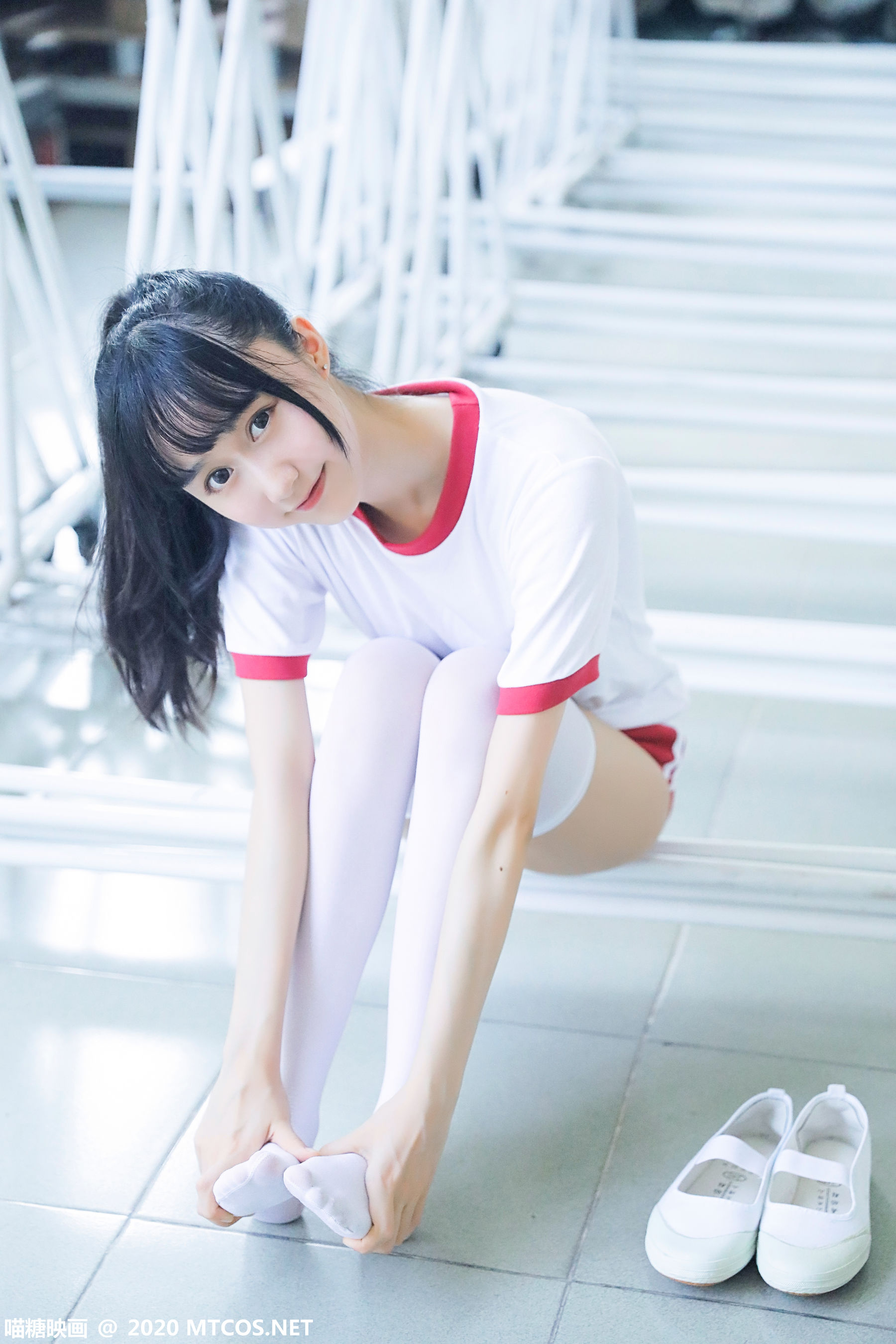 [喵糖映画] VOL.294 木绵绵 体操学妹