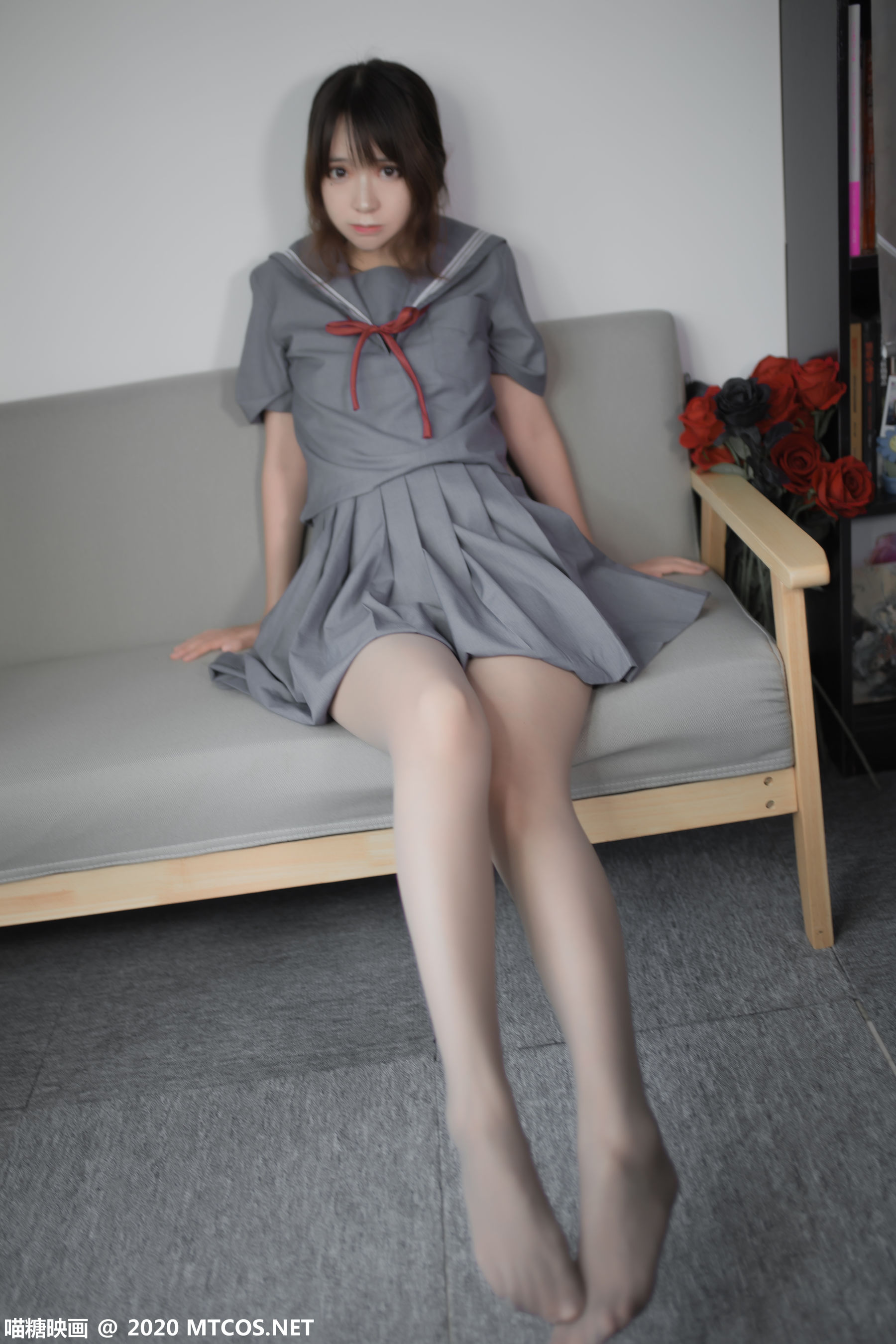[喵糖映画] VOL.295 疯猫ss 制服学妹