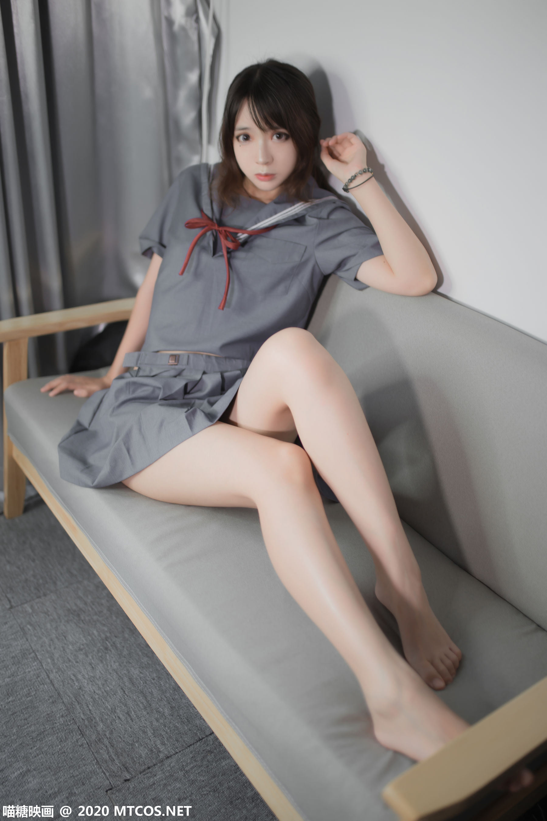[喵糖映画] VOL.295 疯猫ss 制服学妹