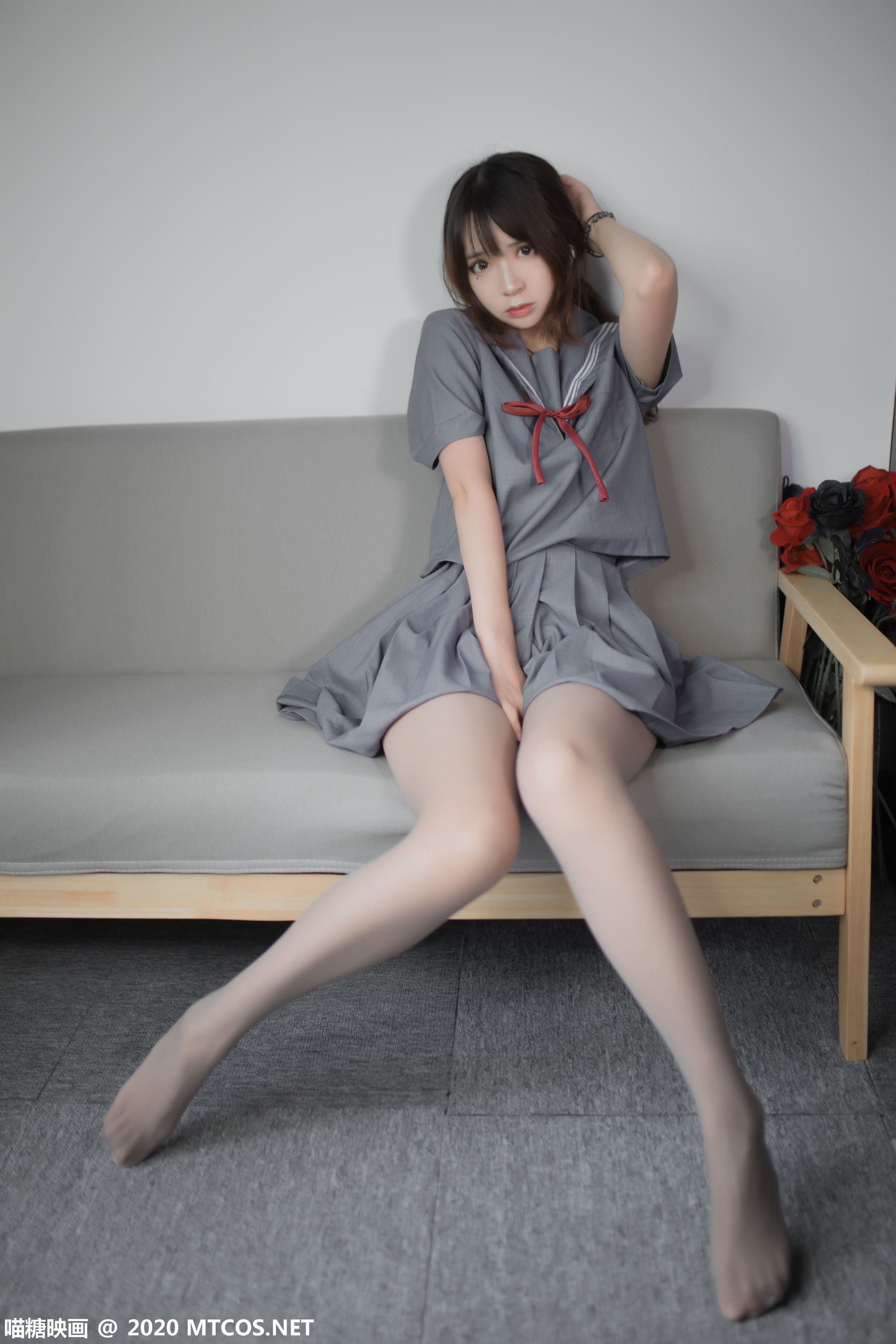 [喵糖映画] VOL.295 疯猫ss 制服学妹