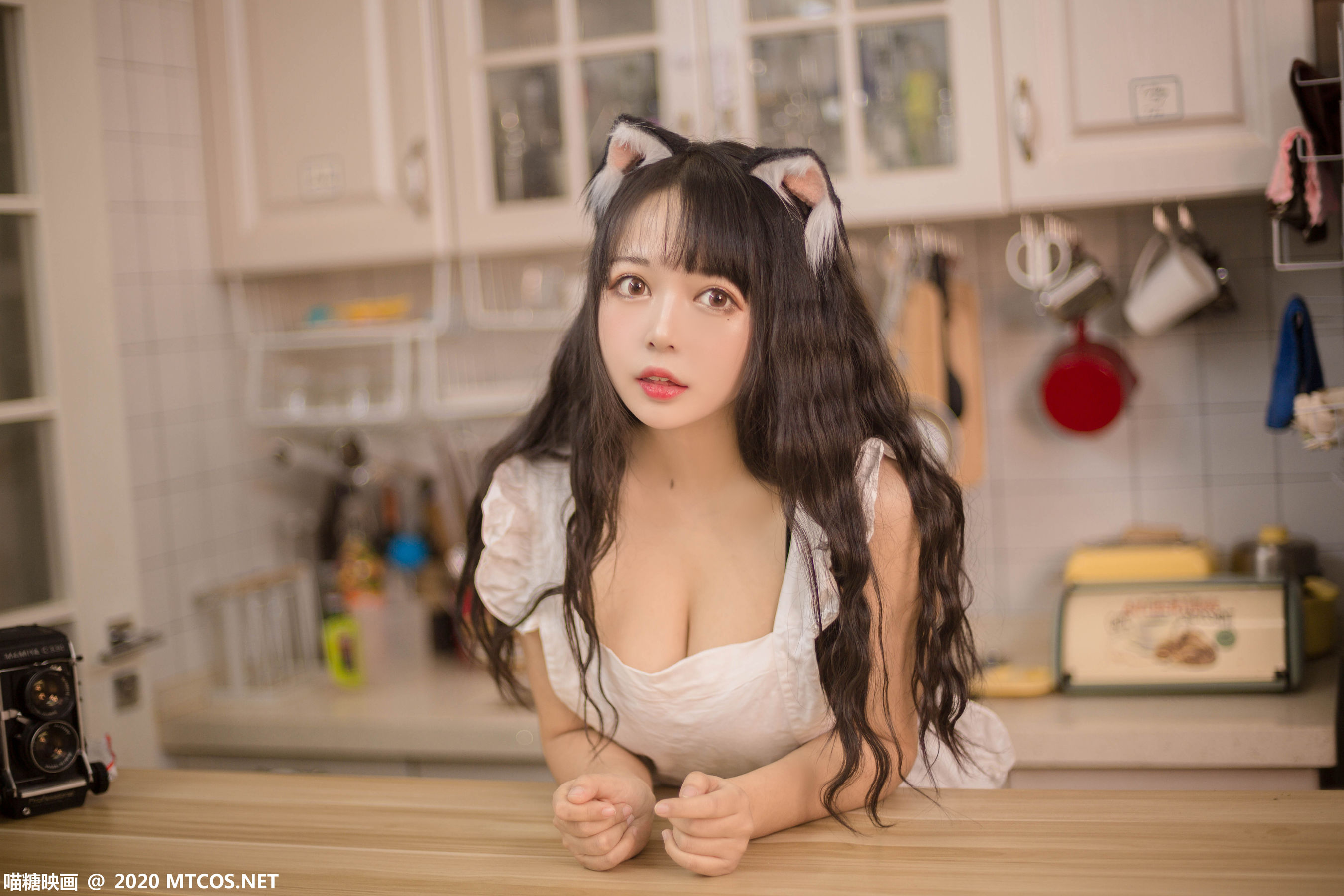 [喵糖映画] VOL.296 黑猫猫OvO 厨房猫娘