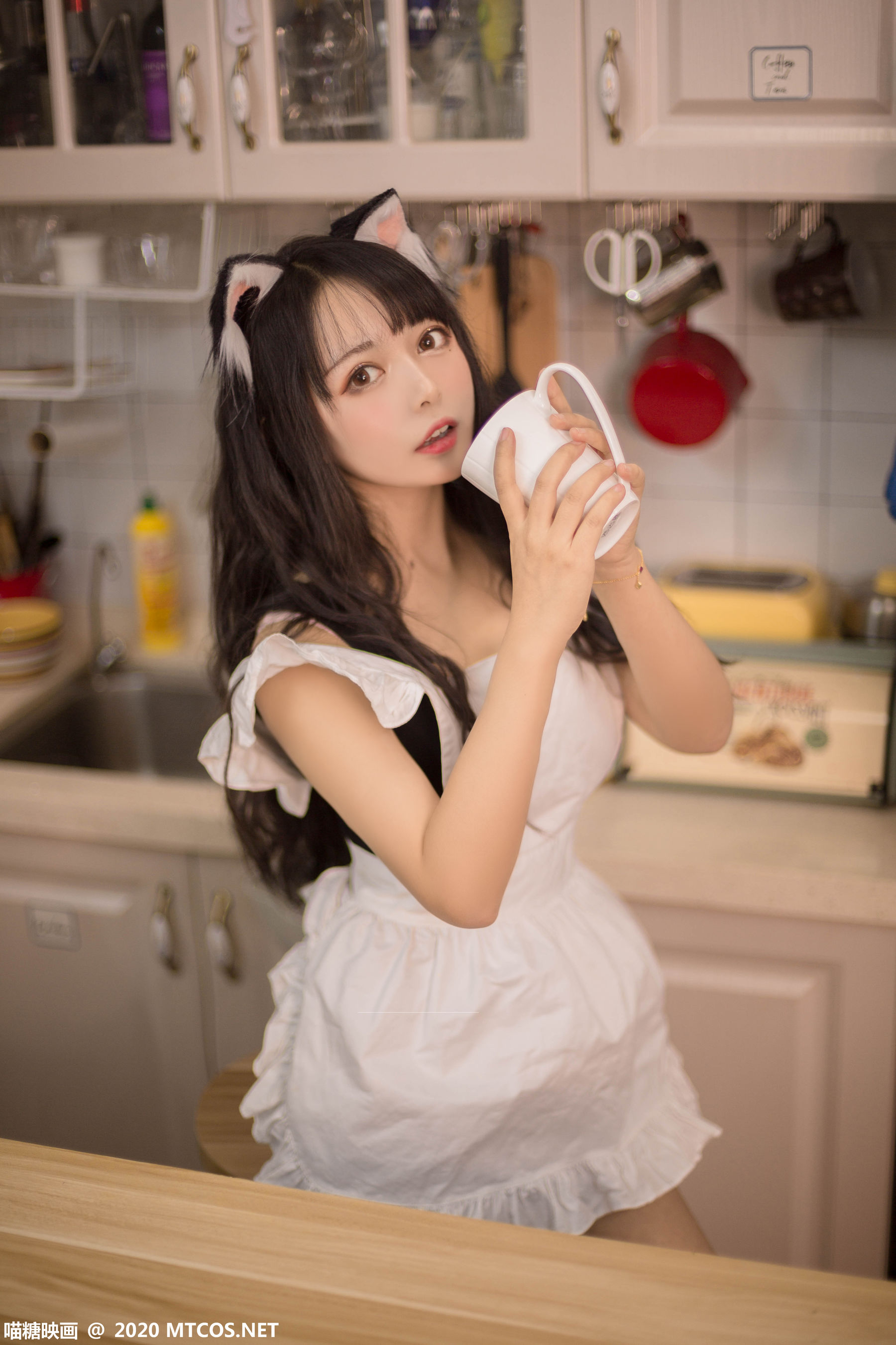 [喵糖映画] VOL.296 黑猫猫OvO 厨房猫娘