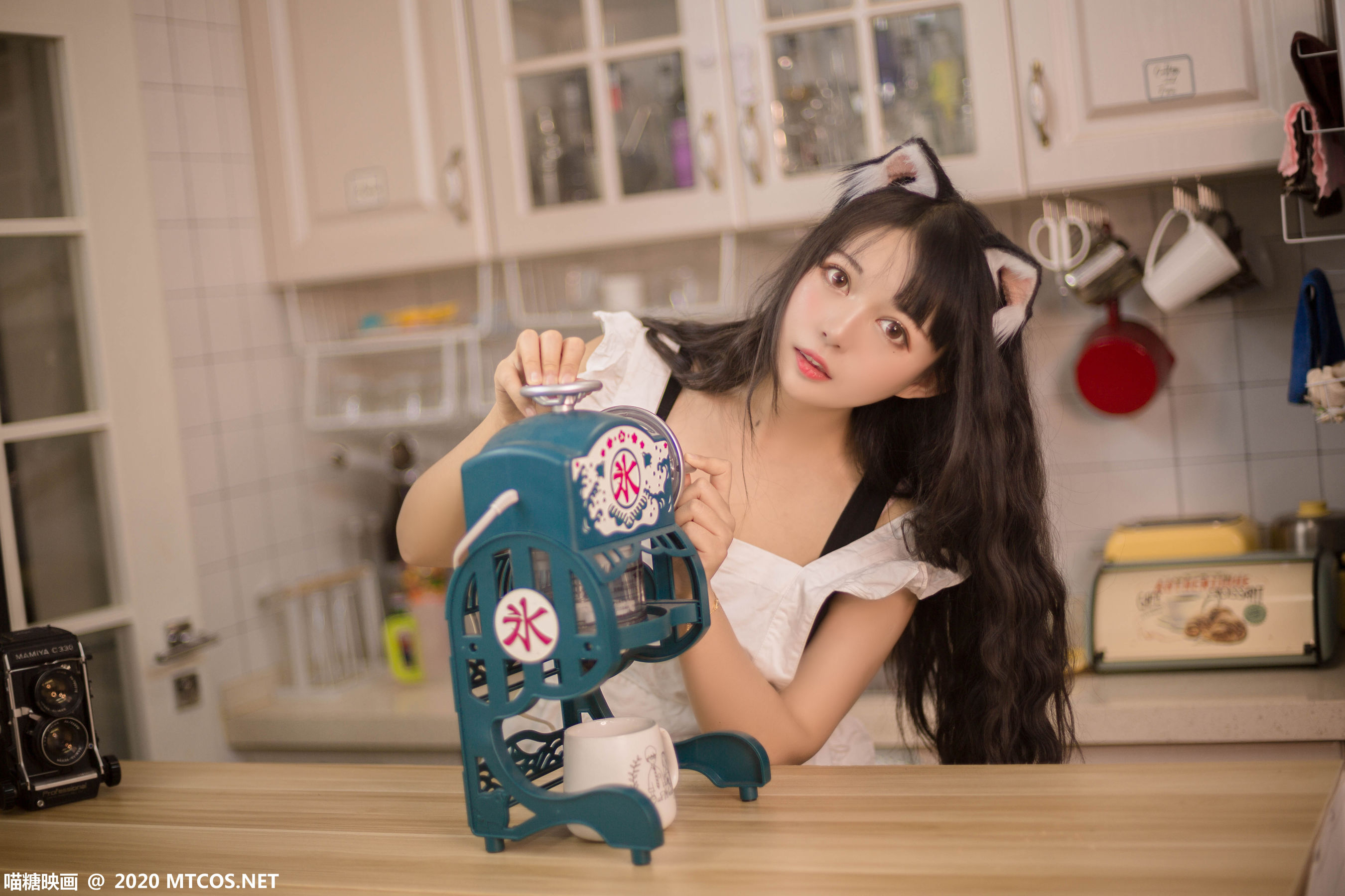 [喵糖映画] VOL.296 黑猫猫OvO 厨房猫娘