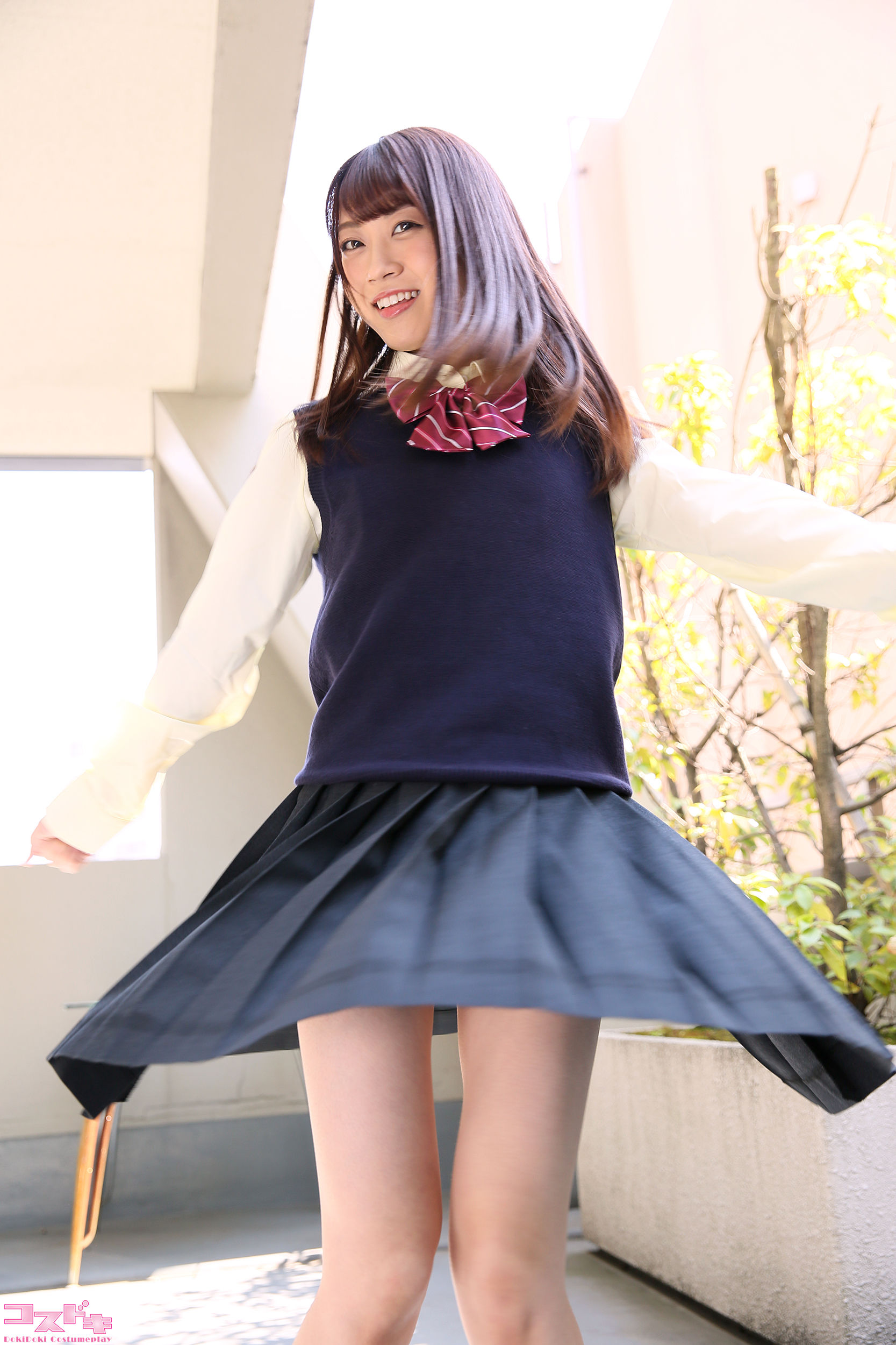 [Cosdoki] Ichika Kasagi 笠木いちか kasagiichika_pic_seifuku1