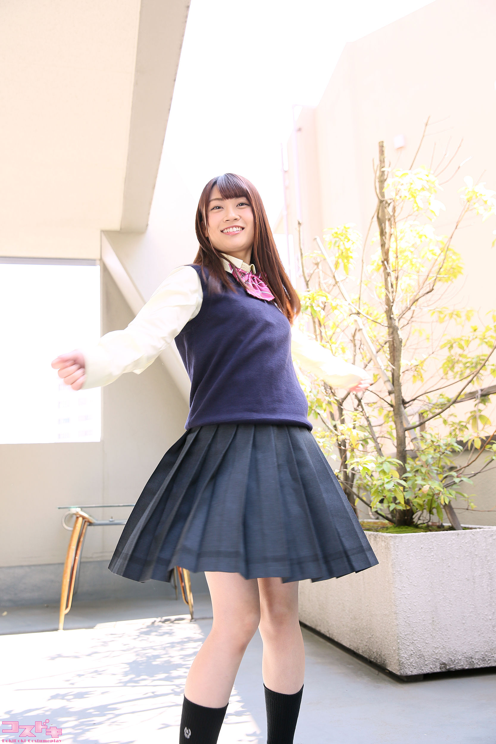 [Cosdoki] Ichika Kasagi 笠木いちか kasagiichika_pic_seifuku1