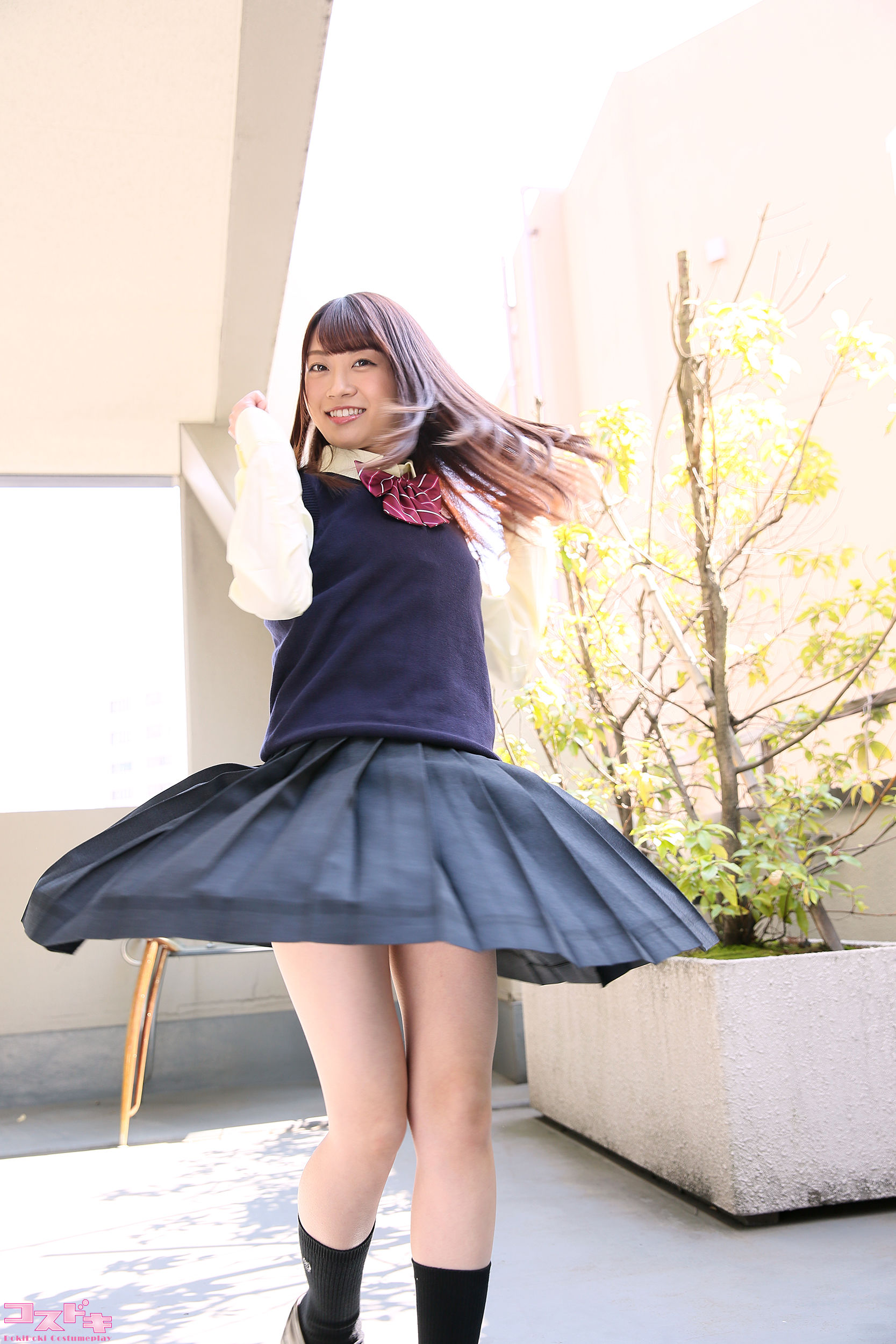[Cosdoki] Ichika Kasagi 笠木いちか kasagiichika_pic_seifuku1
