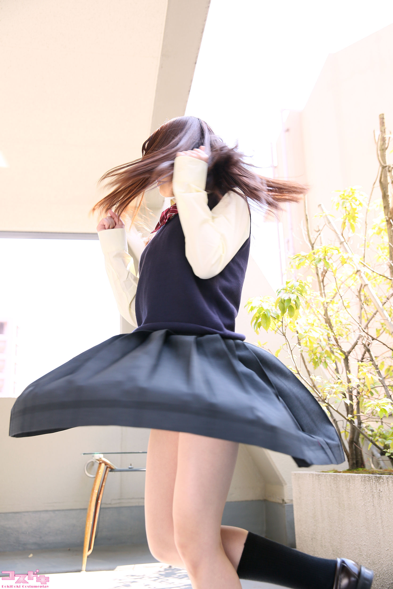 [Cosdoki] Ichika Kasagi 笠木いちか kasagiichika_pic_seifuku1