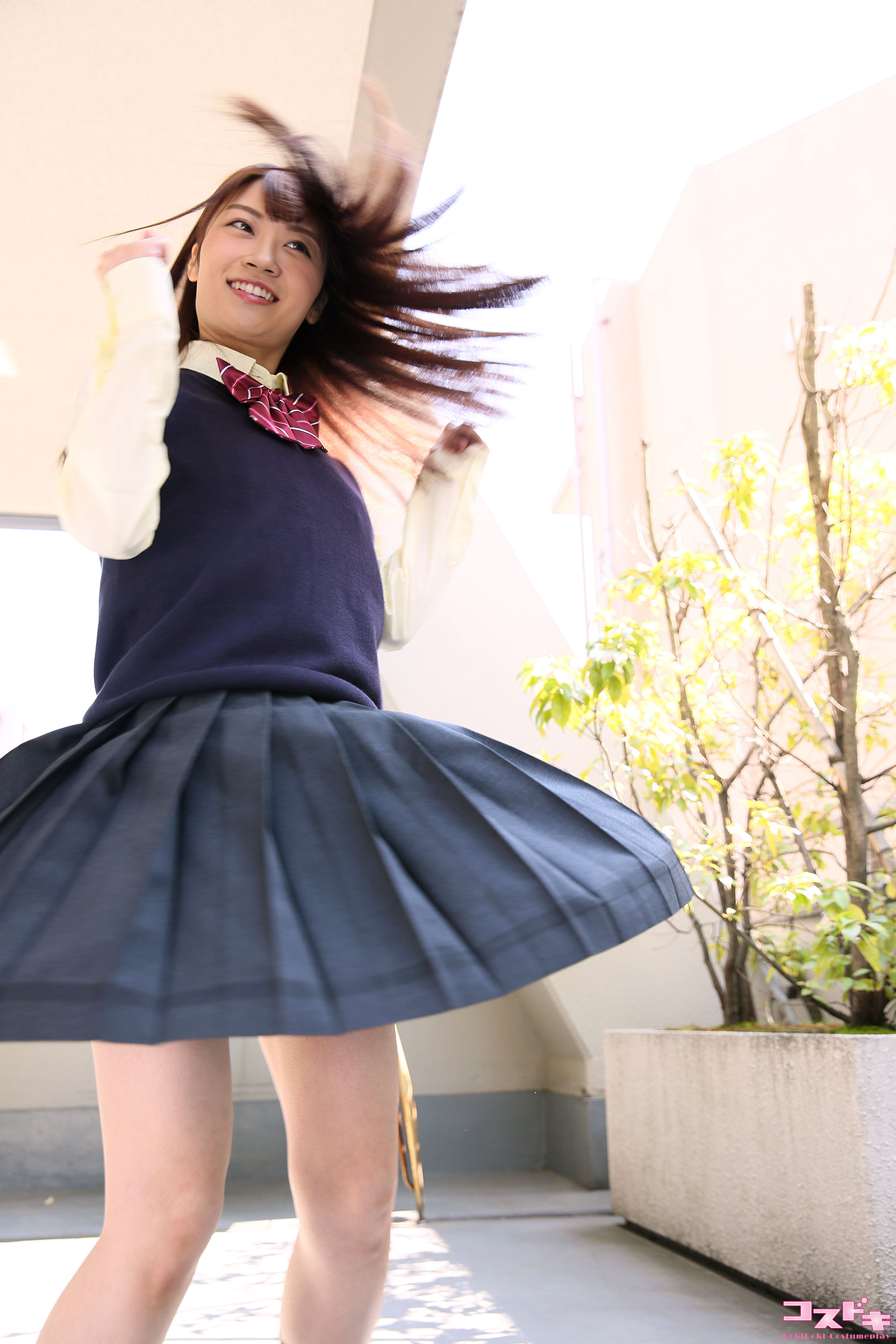 [Cosdoki] Ichika Kasagi 笠木いちか kasagiichika_pic_seifuku1