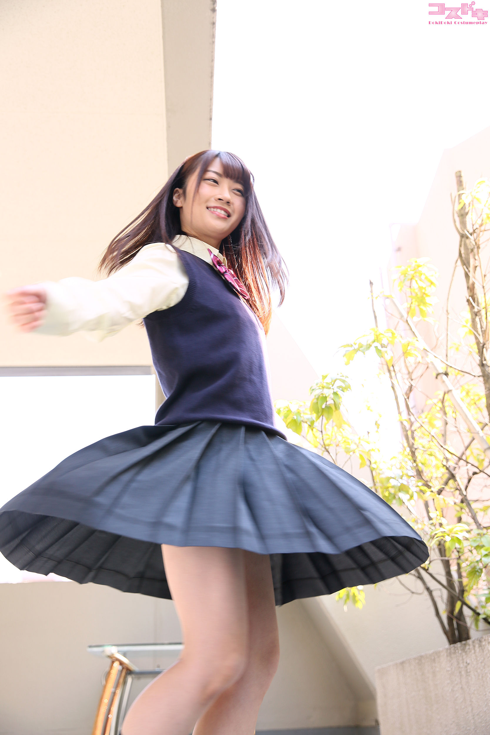 [Cosdoki] Ichika Kasagi 笠木いちか kasagiichika_pic_seifuku1