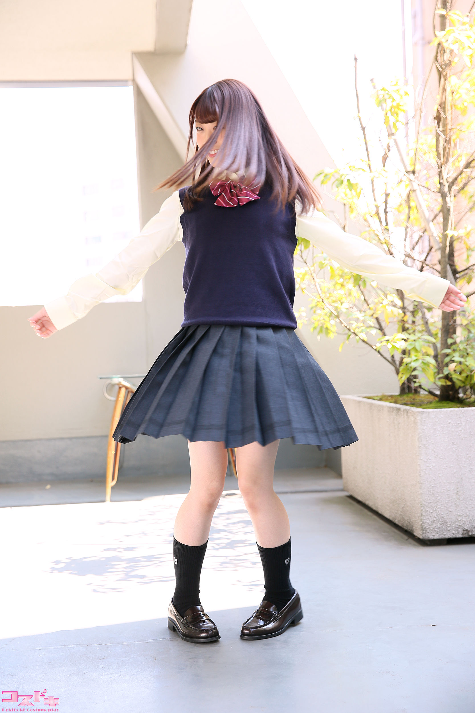 [Cosdoki] Ichika Kasagi 笠木いちか kasagiichika_pic_seifuku1