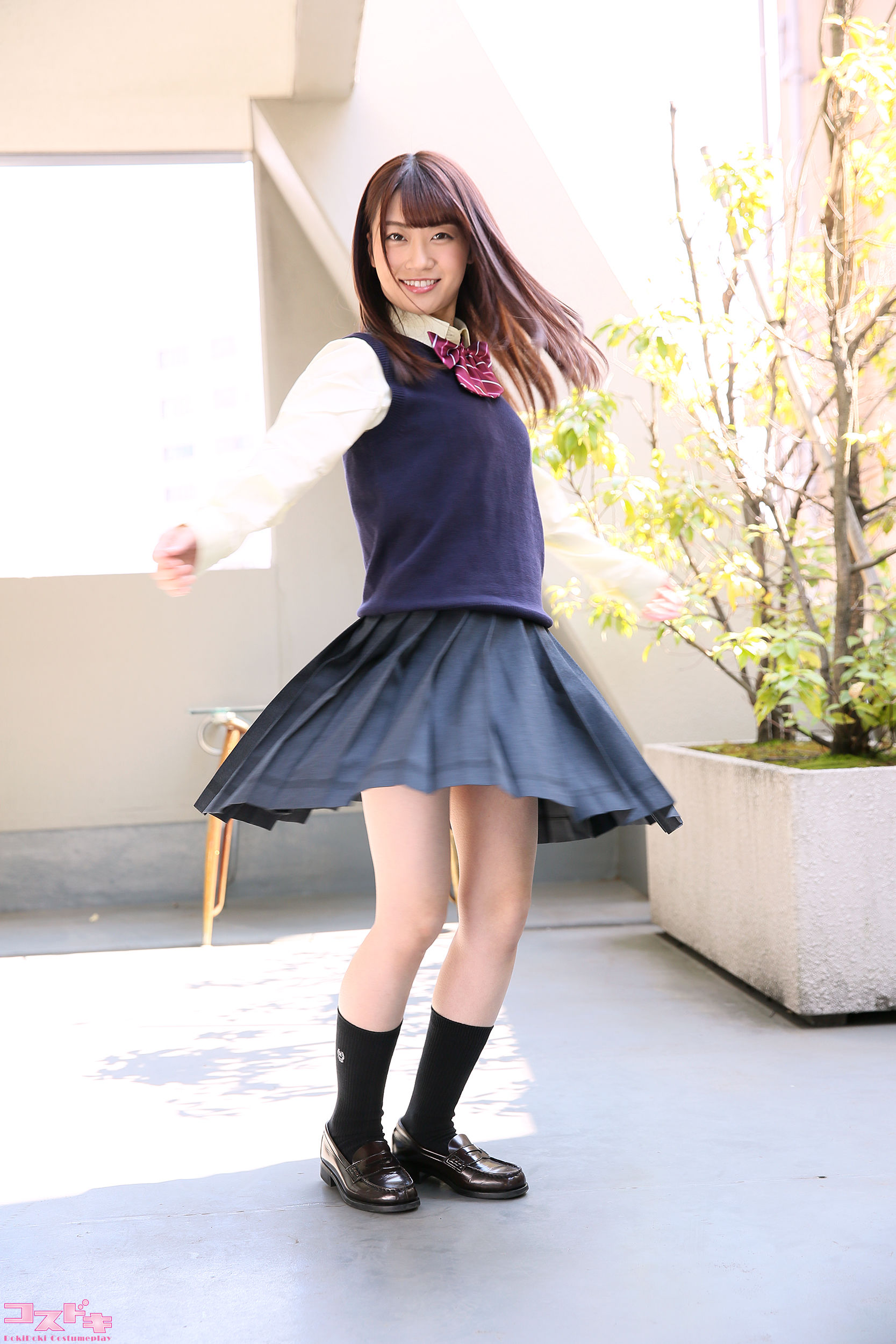 [Cosdoki] Ichika Kasagi 笠木いちか kasagiichika_pic_seifuku1