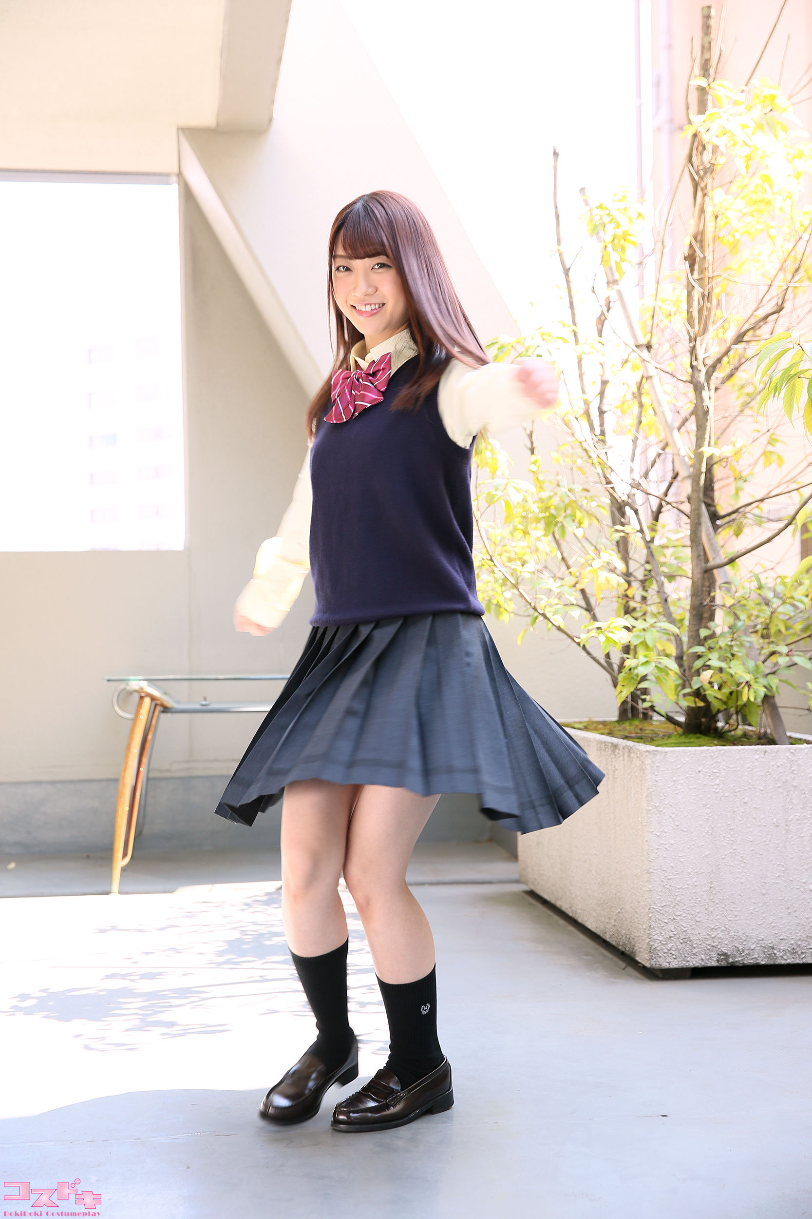 [Cosdoki] Ichika Kasagi 笠木いちか kasagiichika_pic_seifuku1