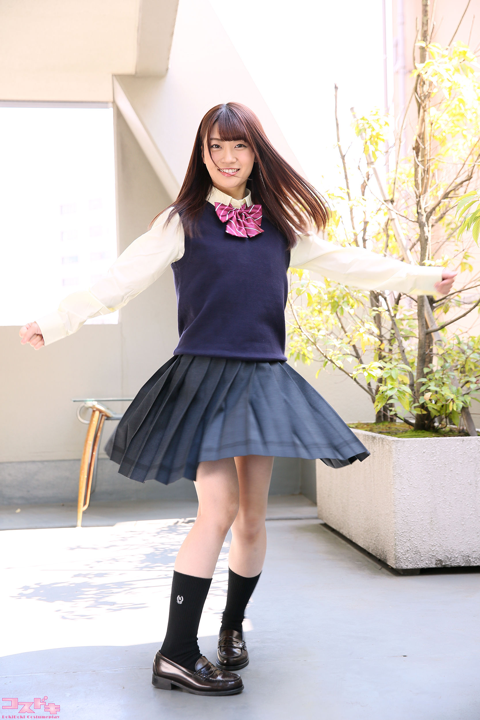 [Cosdoki] Ichika Kasagi 笠木いちか kasagiichika_pic_seifuku1