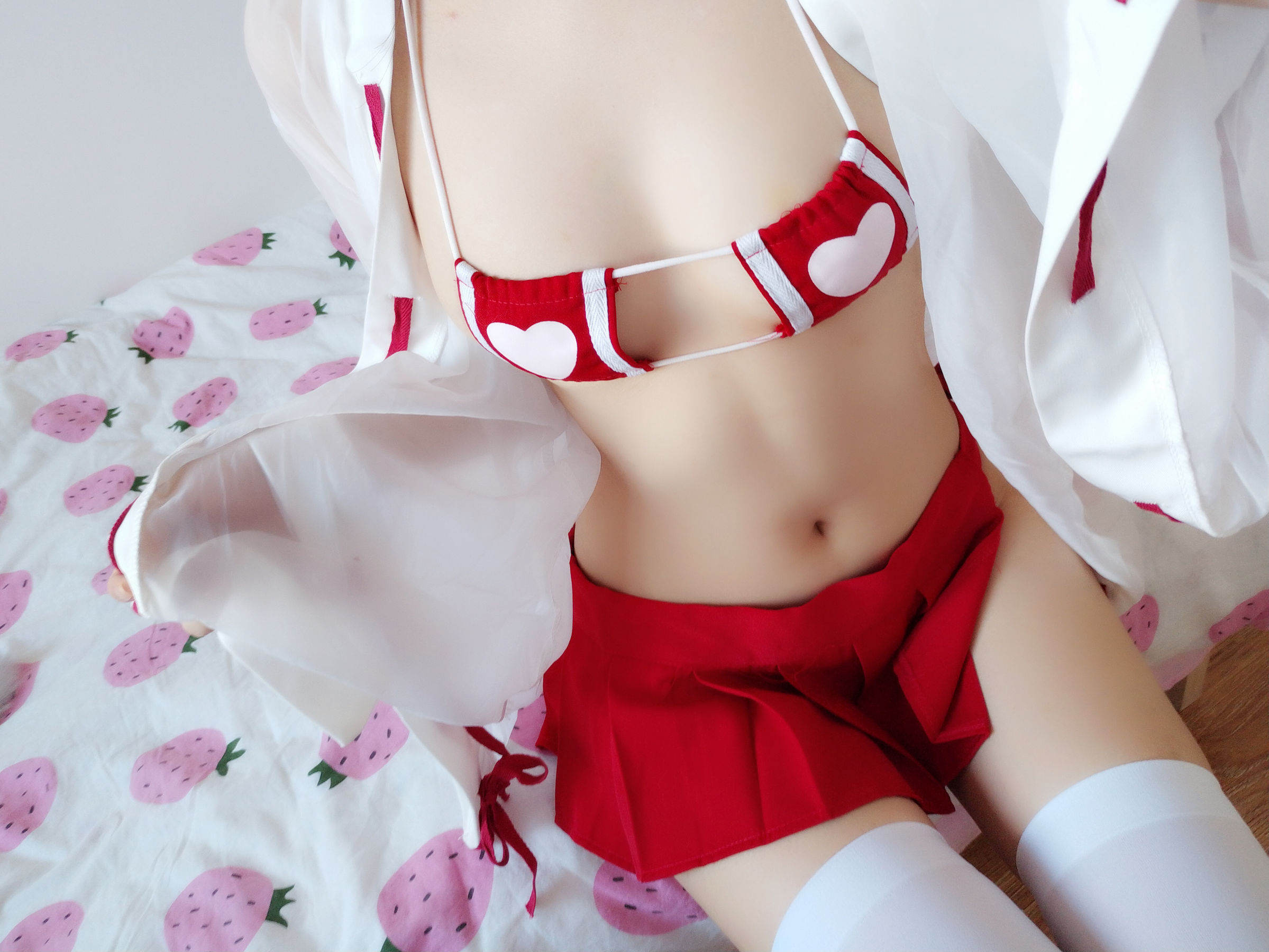 [Cosplay写真] 动漫博主雯妹 - 自拍本（1号本）巫女
