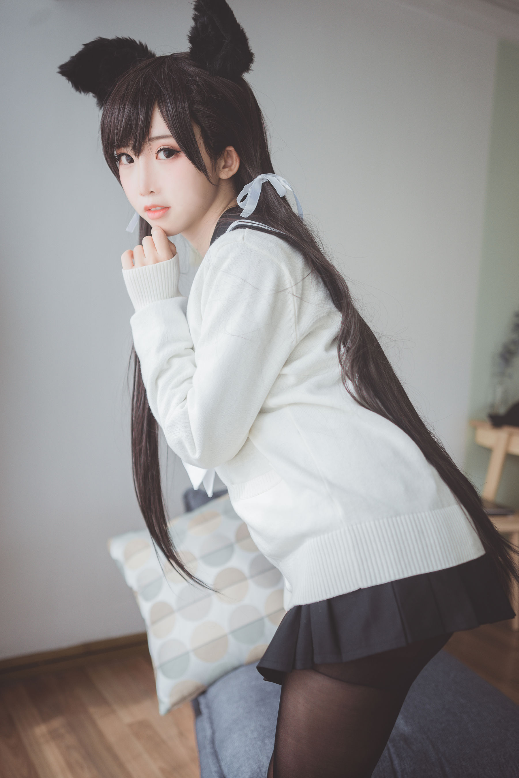 [Cosplay写真] 可爱人气Coser面饼仙儿 - 制服爱宕