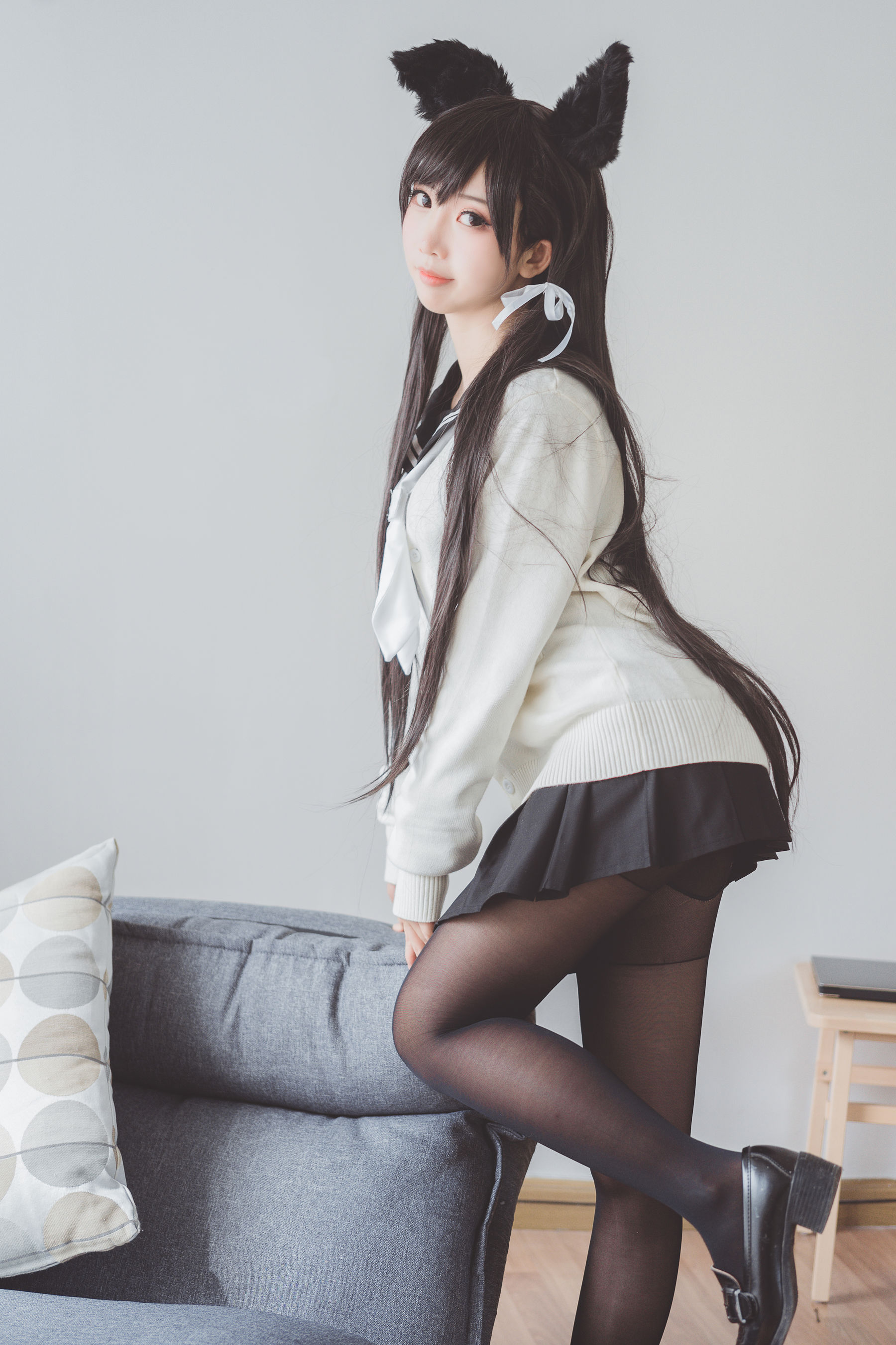 [Cosplay写真] 可爱人气Coser面饼仙儿 - 制服爱宕