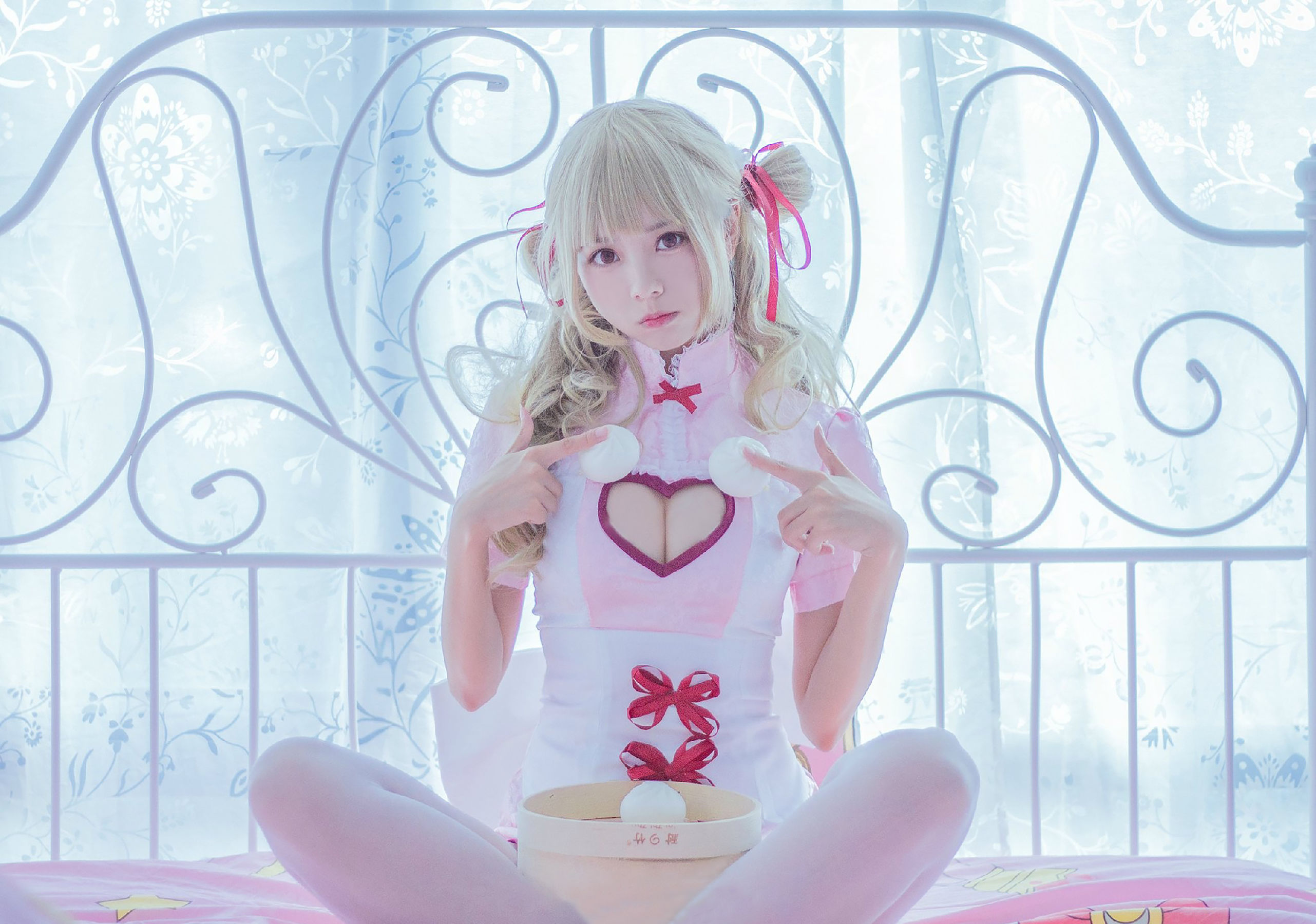 [Cosplay写真] 萌系小野妹子w - 双马尾什么的太可爱了