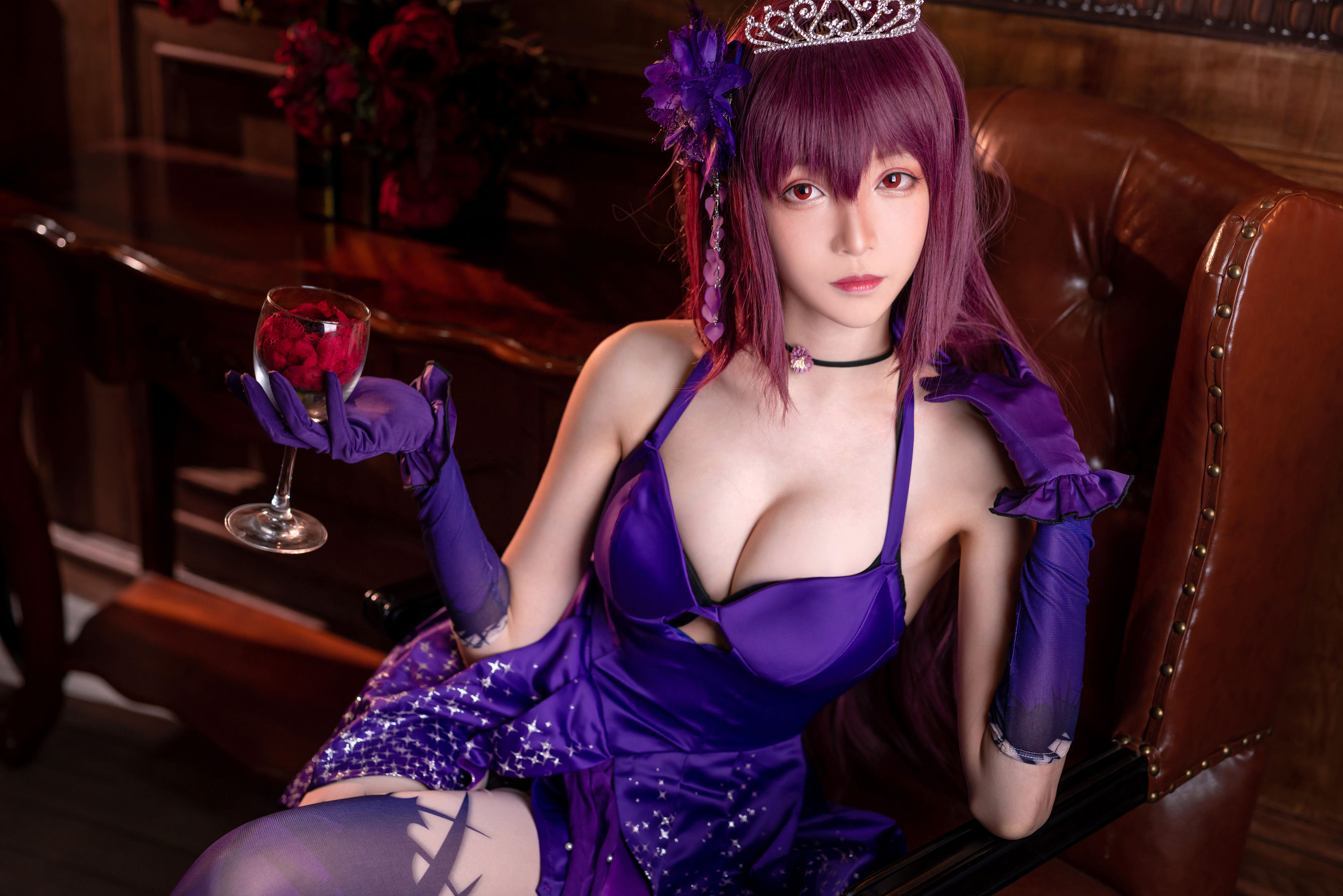 [Cosplay写真] 长腿Coser青青子Js - 斯卡哈2