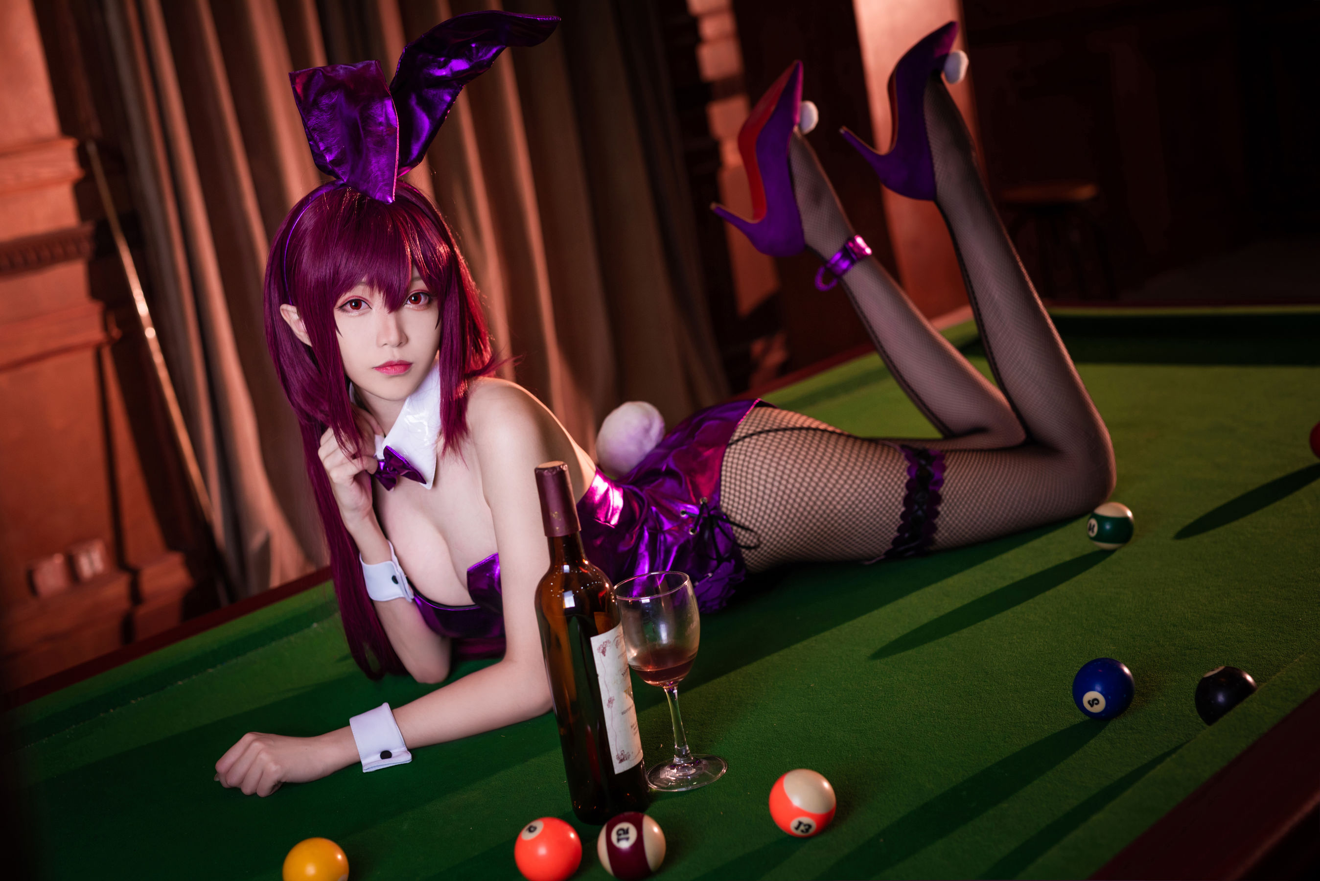 [Cosplay写真] 长腿Coser青青子Js - 斯卡哈2