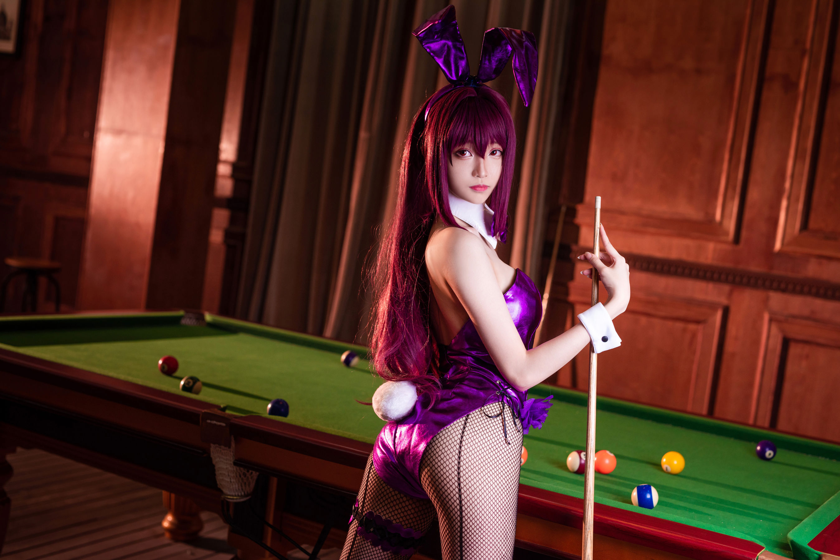 [Cosplay写真] 长腿Coser青青子Js - 斯卡哈2