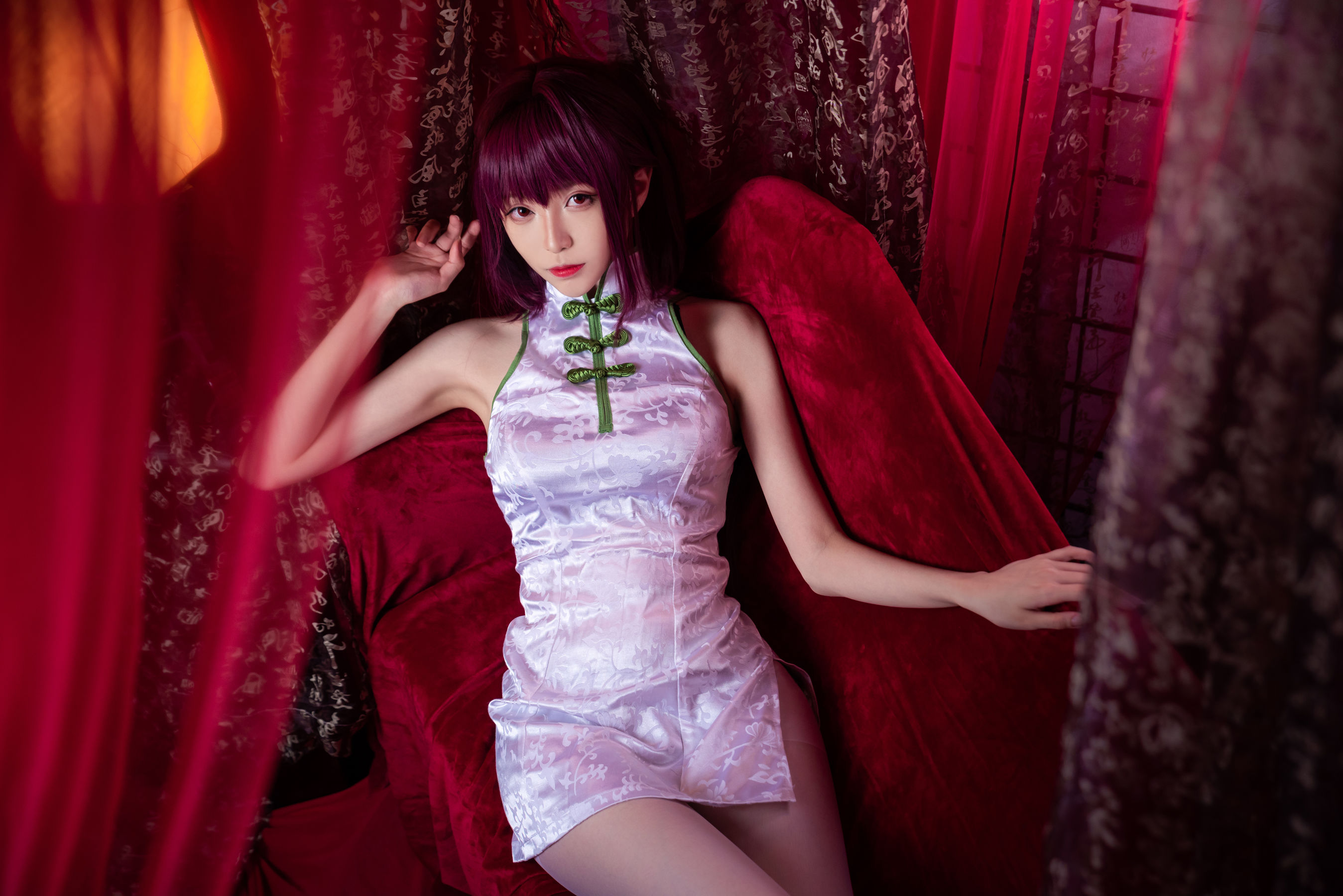 [Cosplay写真] 长腿Coser青青子Js - 斯卡哈2