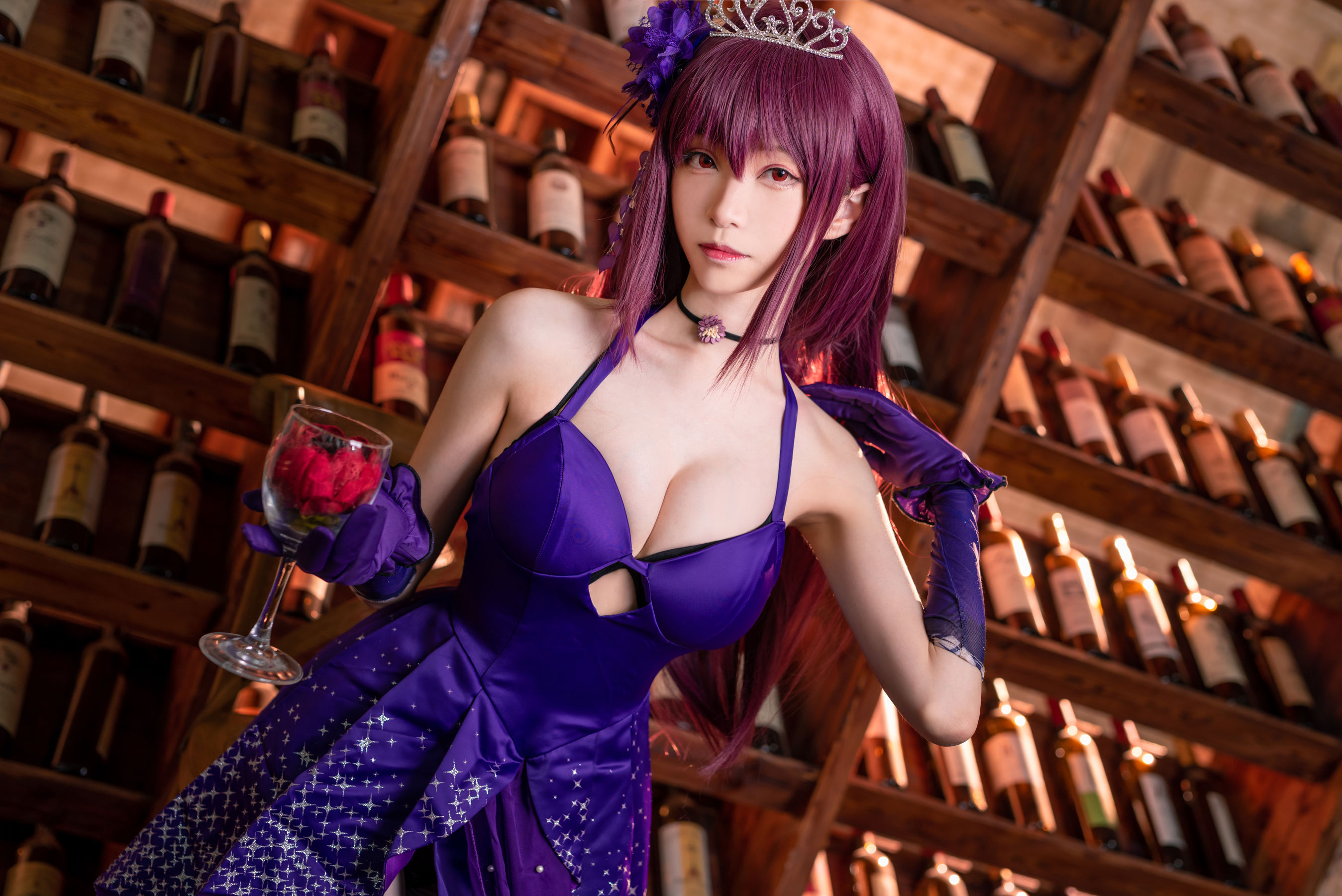 [Cosplay写真] 长腿Coser青青子Js - 斯卡哈2