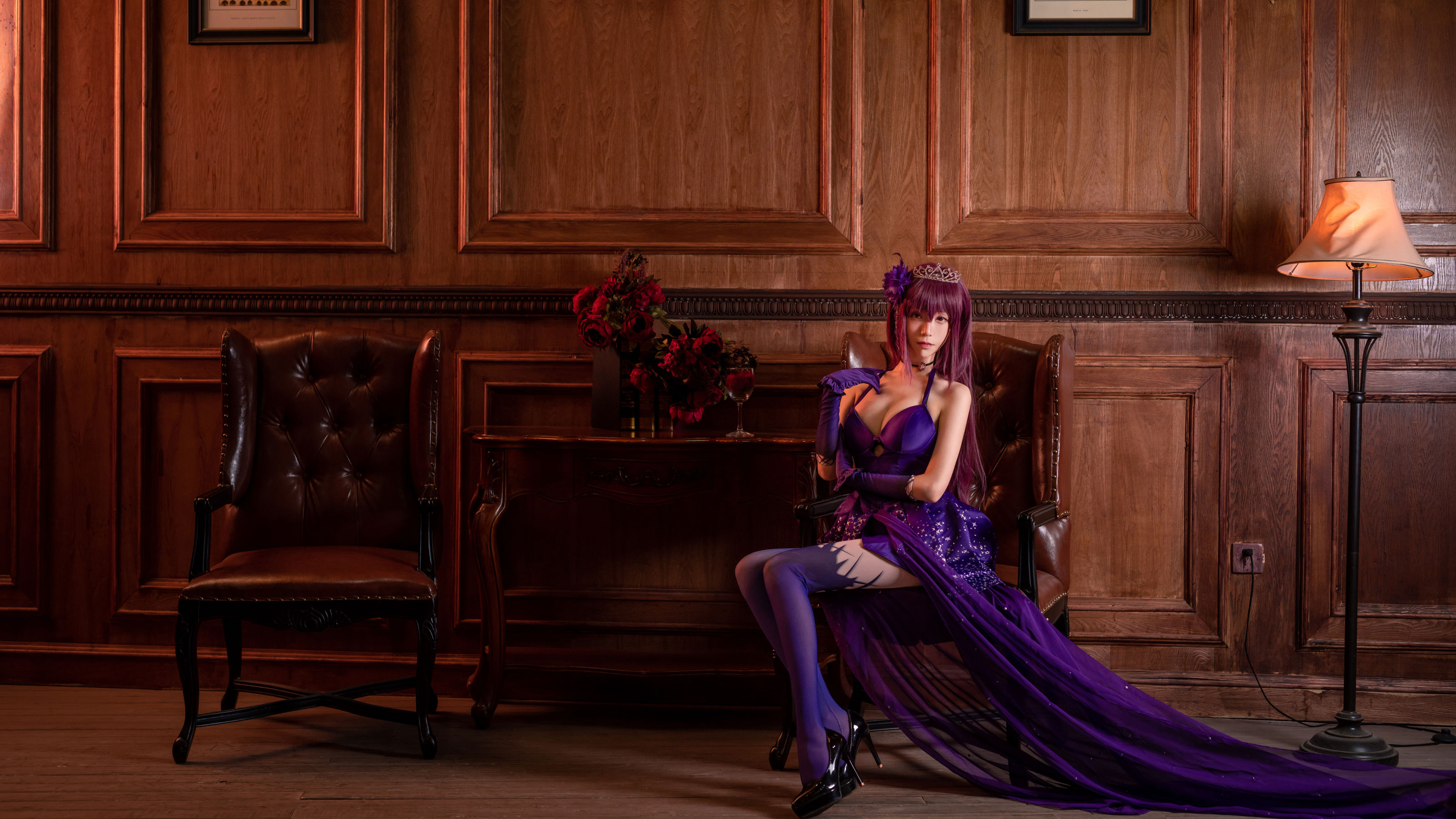 [Cosplay写真] 长腿Coser青青子Js - 斯卡哈2
