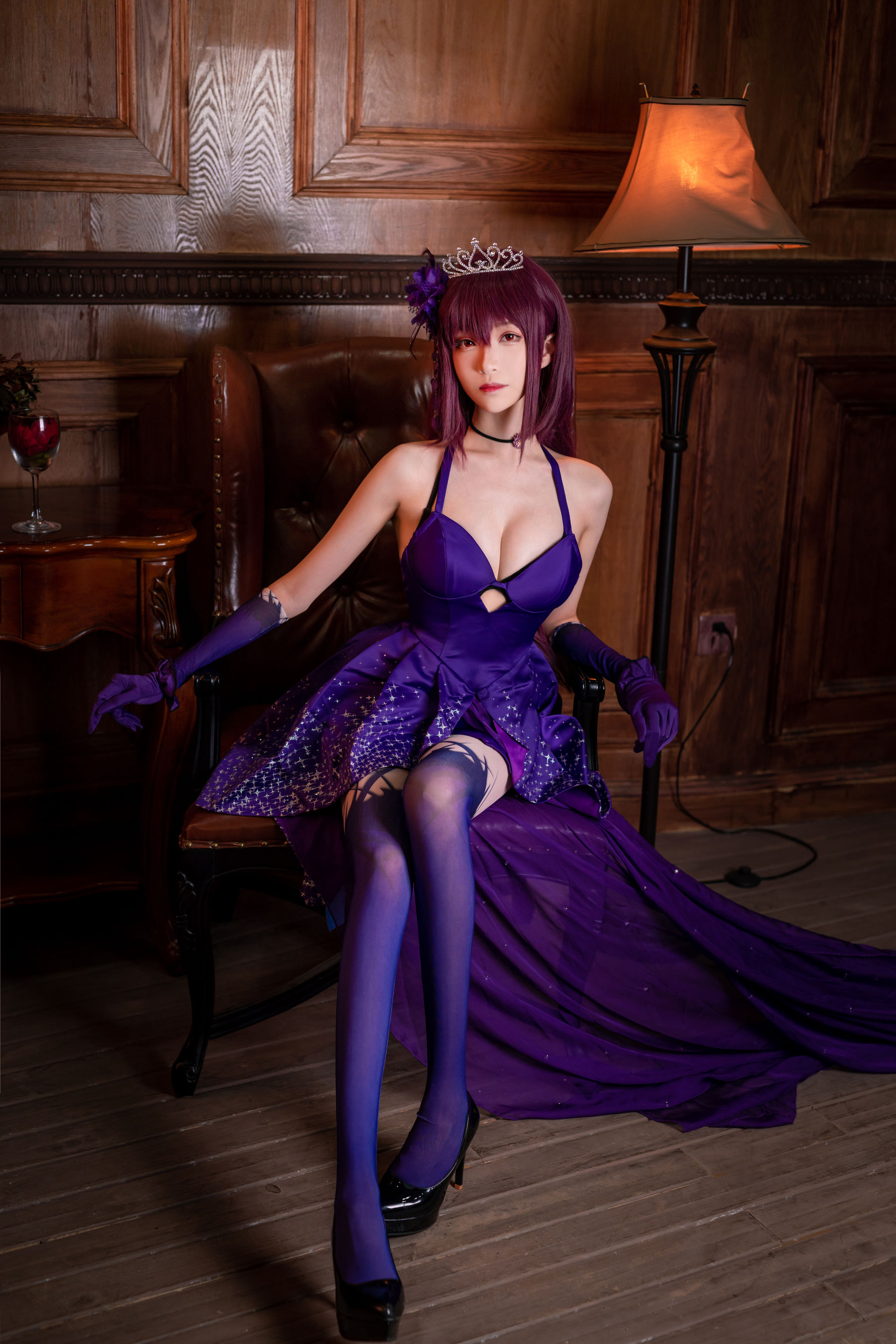 [Cosplay写真] 长腿Coser青青子Js - 斯卡哈2