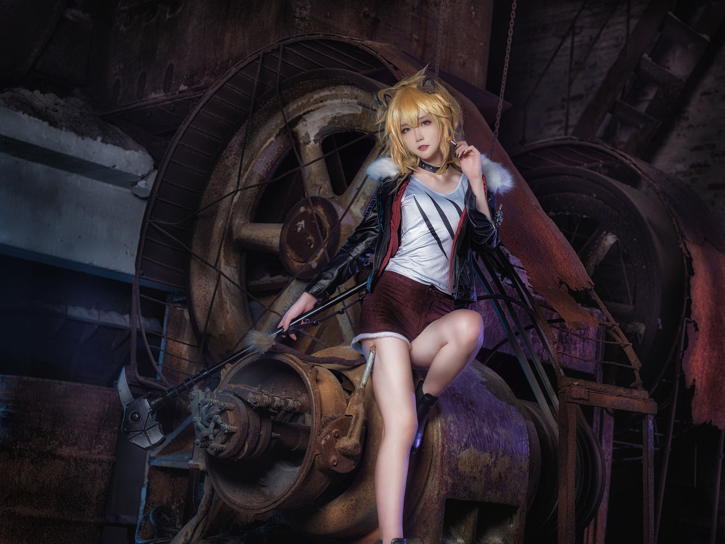 [Cosplay写真] 萌宠博主yui金鱼 - 推进之王