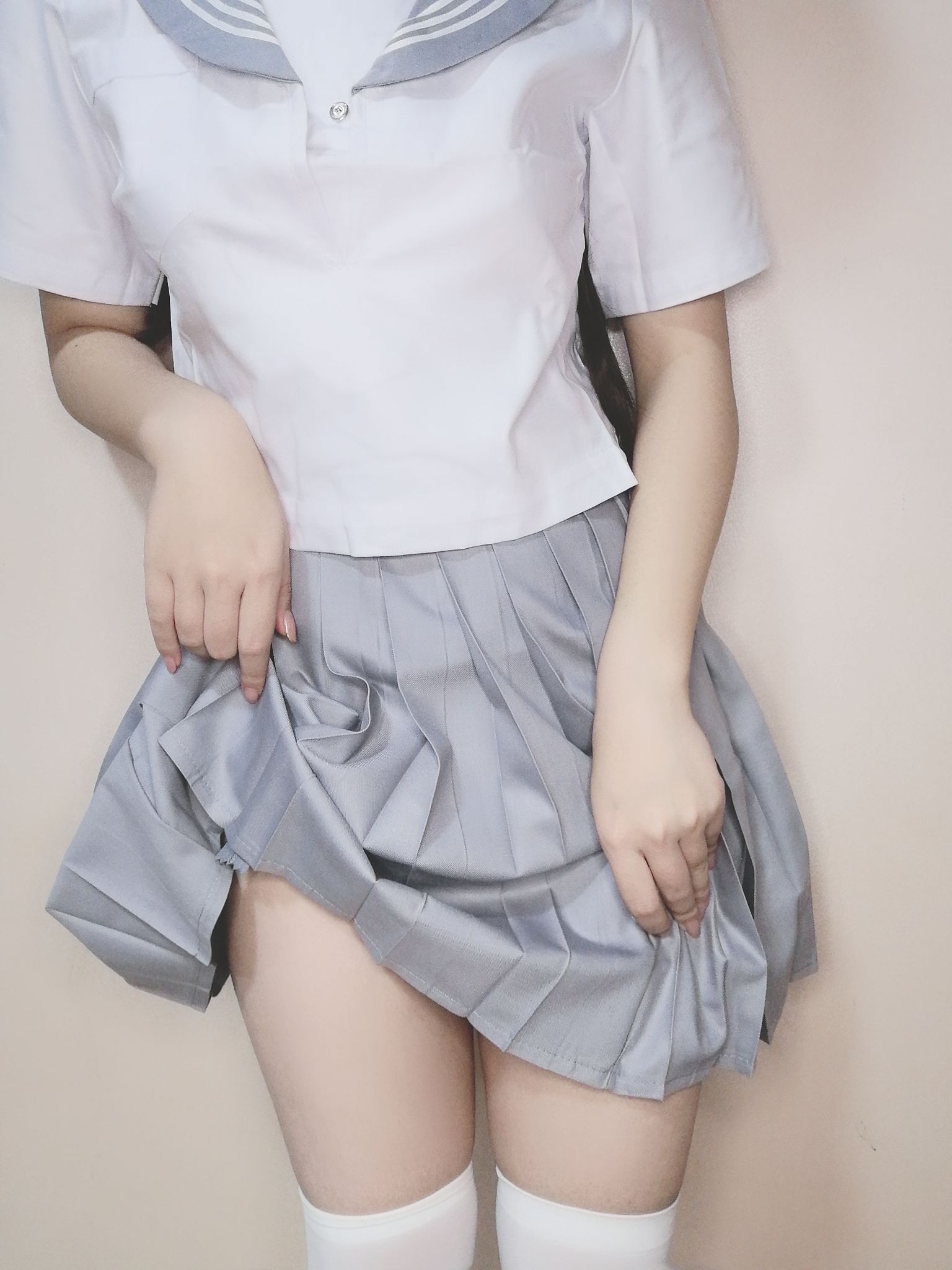 [Cosplay写真] 芋圆侑子SJ_ - 白丝jk