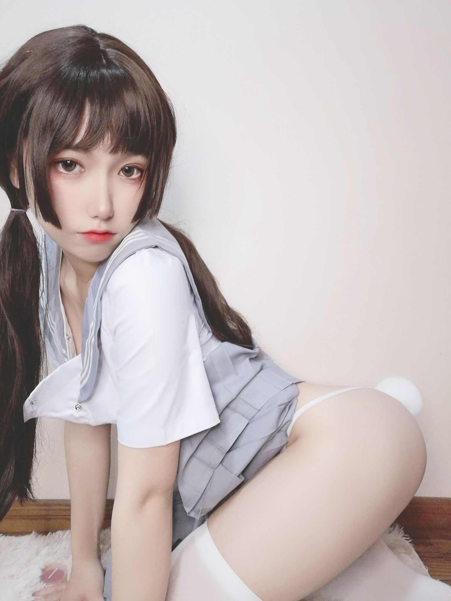 [Cosplay写真] 芋圆侑子SJ_ - 白丝jk