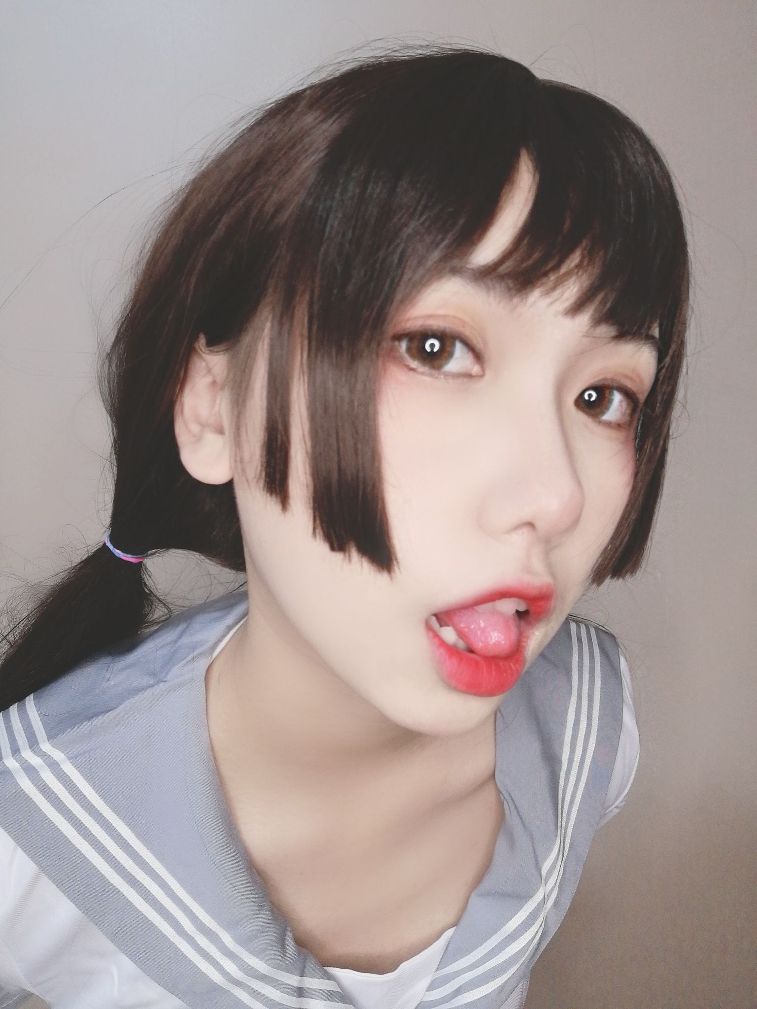 [Cosplay写真] 芋圆侑子SJ_ - 白丝jk