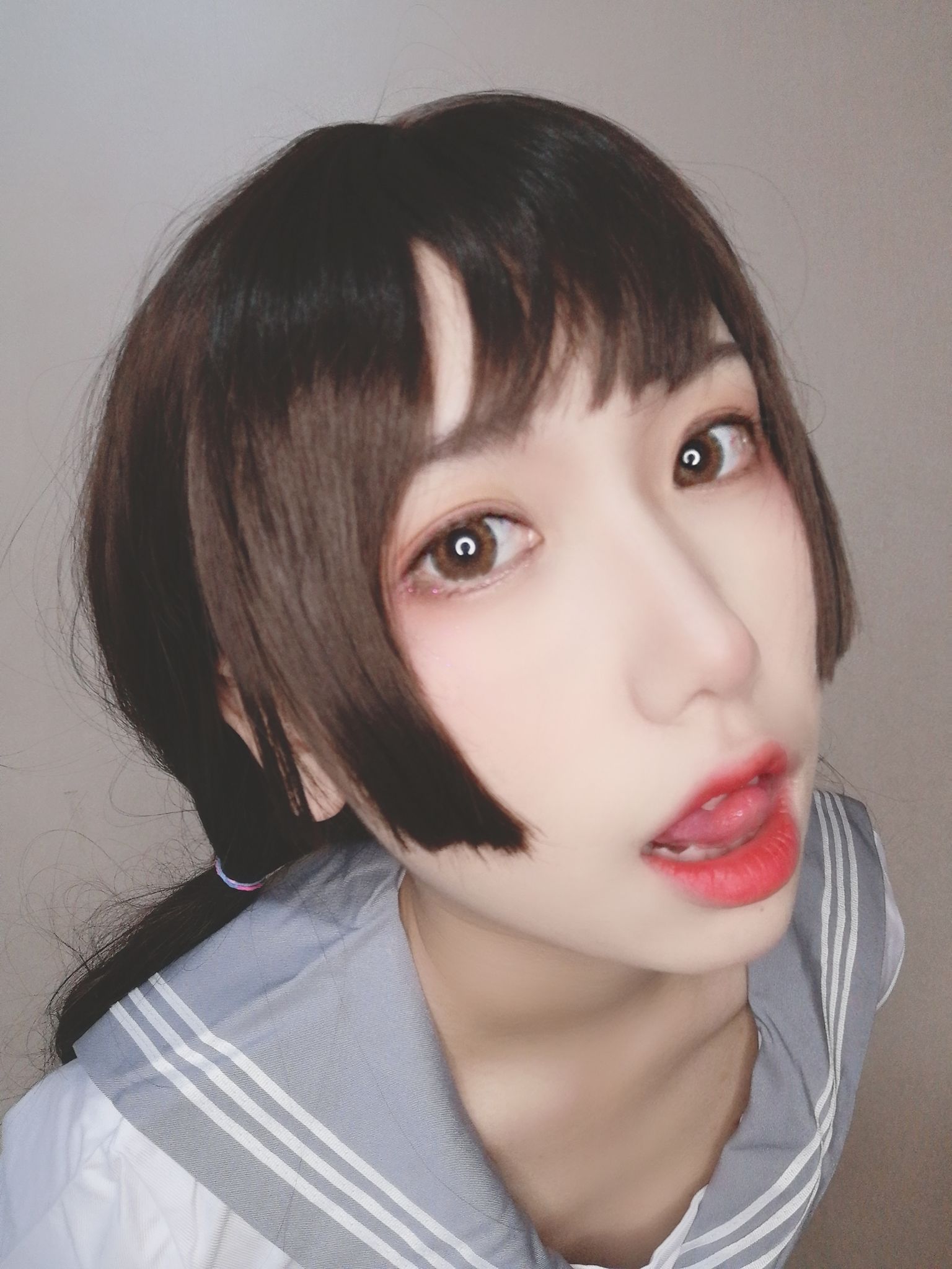 [Cosplay写真] 芋圆侑子SJ_ - 白丝jk