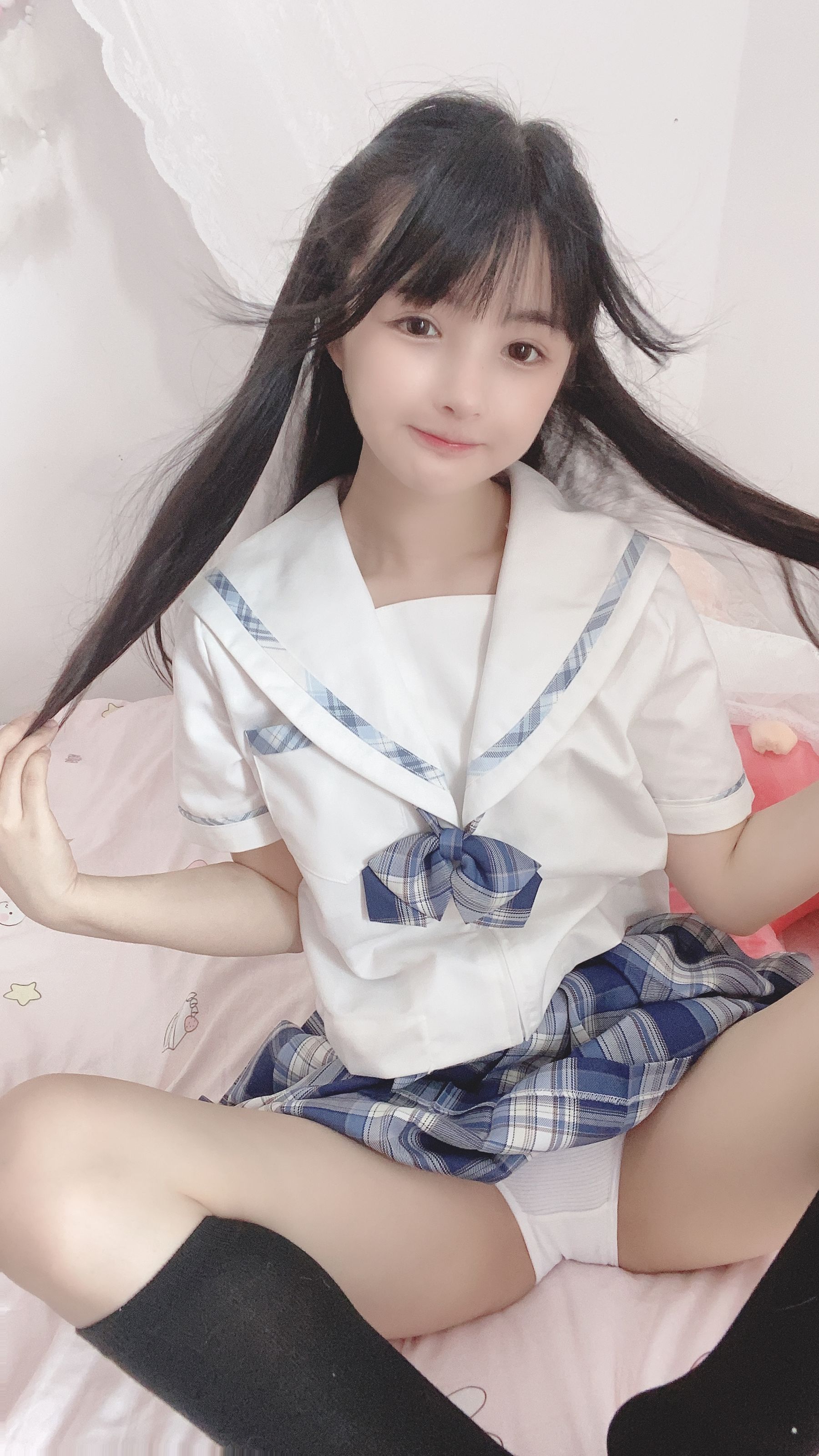 [Cosplay写真] 桜井宁宁 - JK的日常