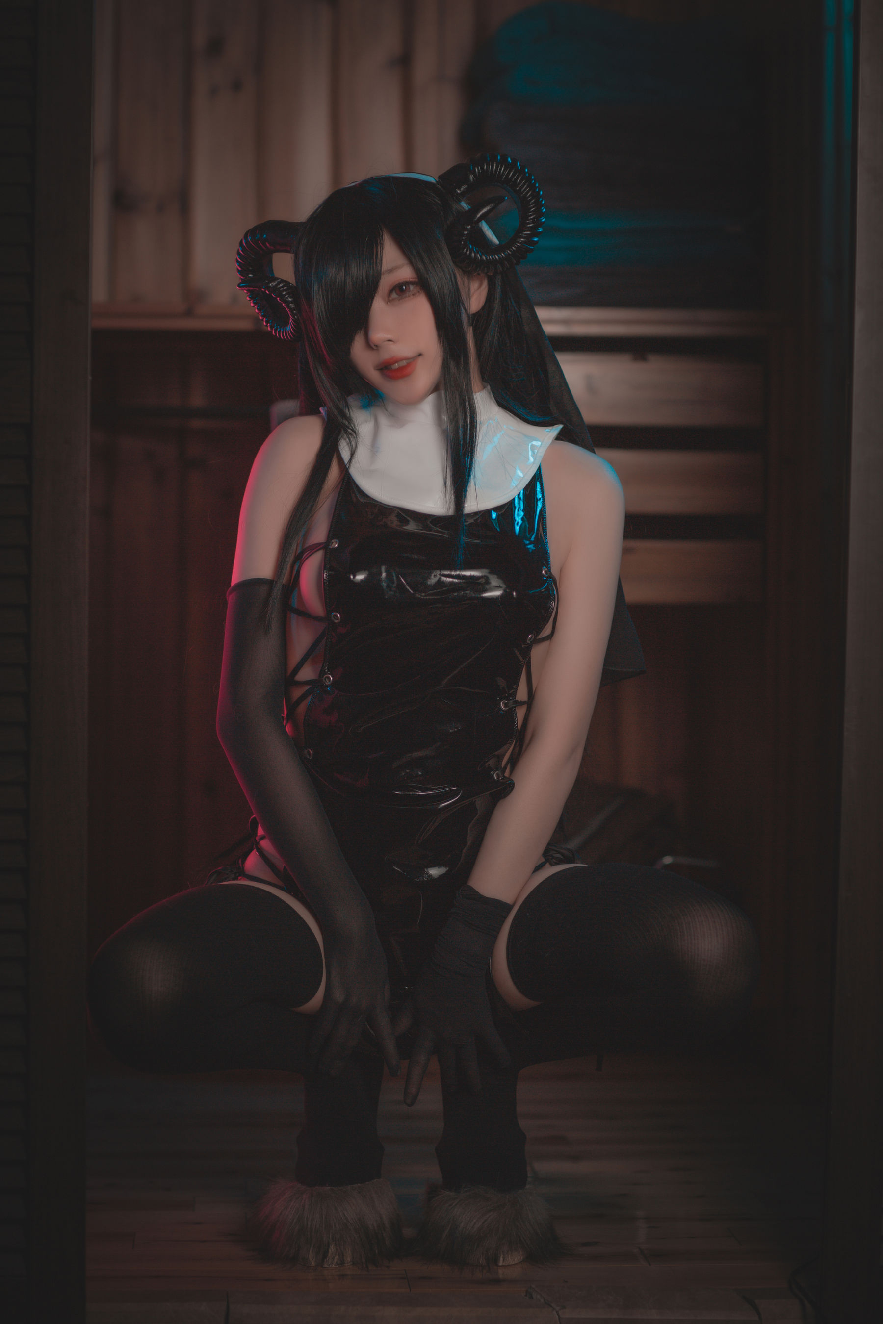 [Cosplay写真] 起司块wii - 魅魔修女